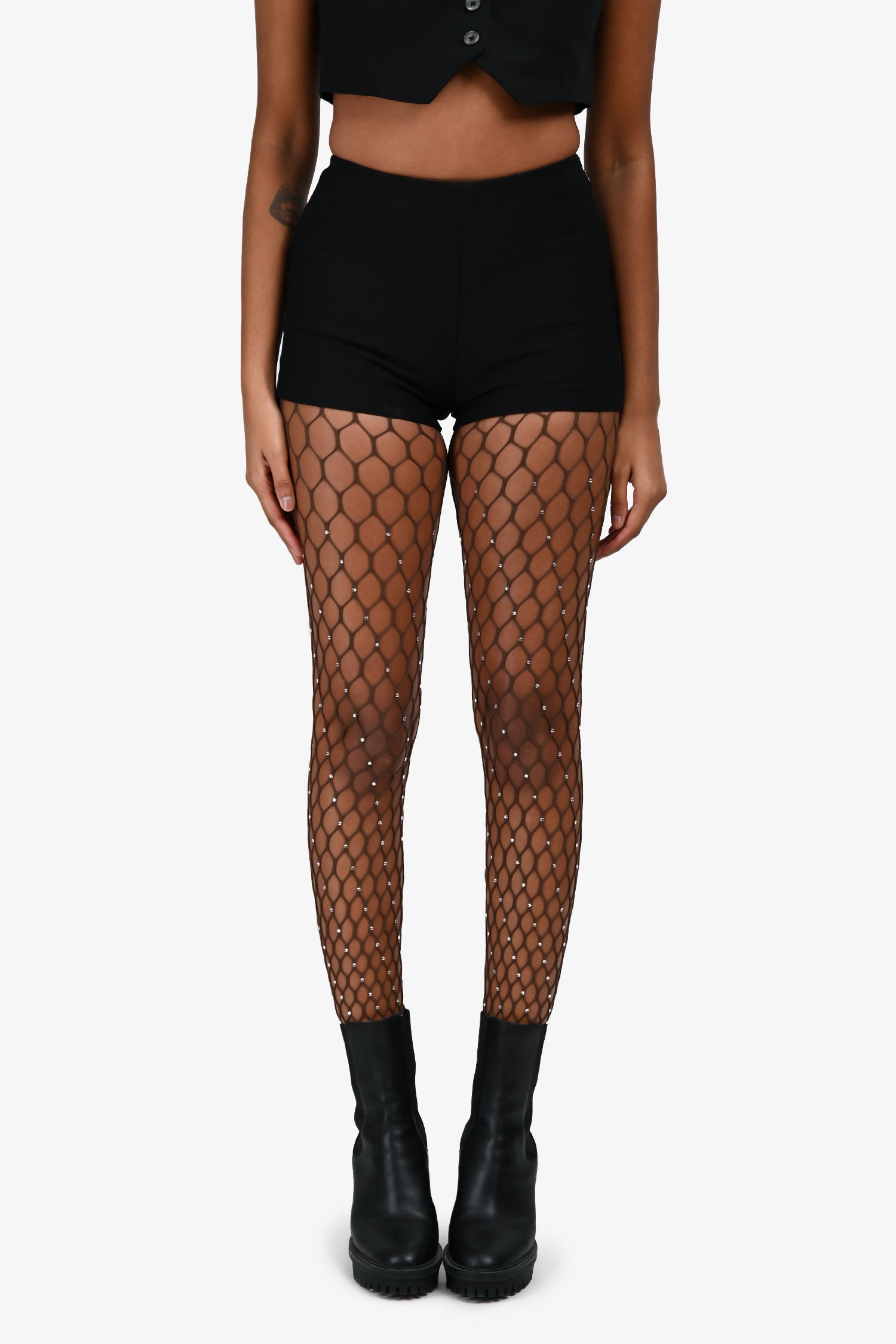 Valentino Black Wool Shorts Size 36