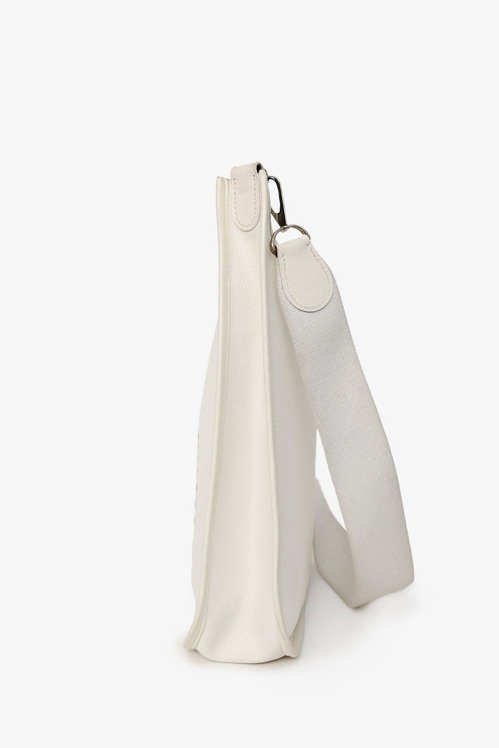 Hermès 2006 White Epsom Evelyn 33