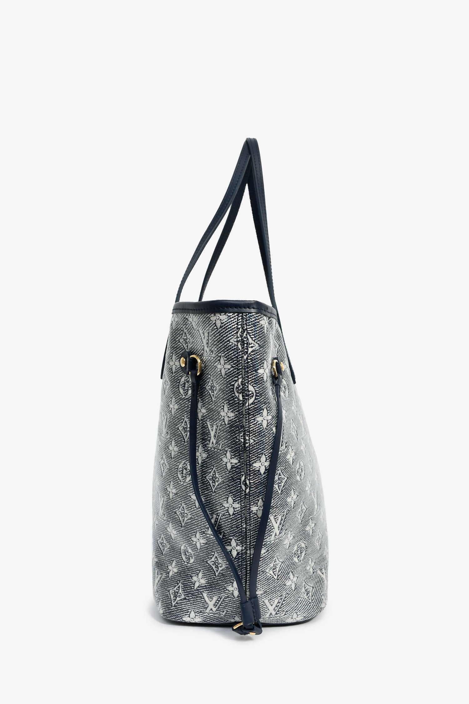 Louis Vuitton Iridescent Blue Monogram MM Neverfull