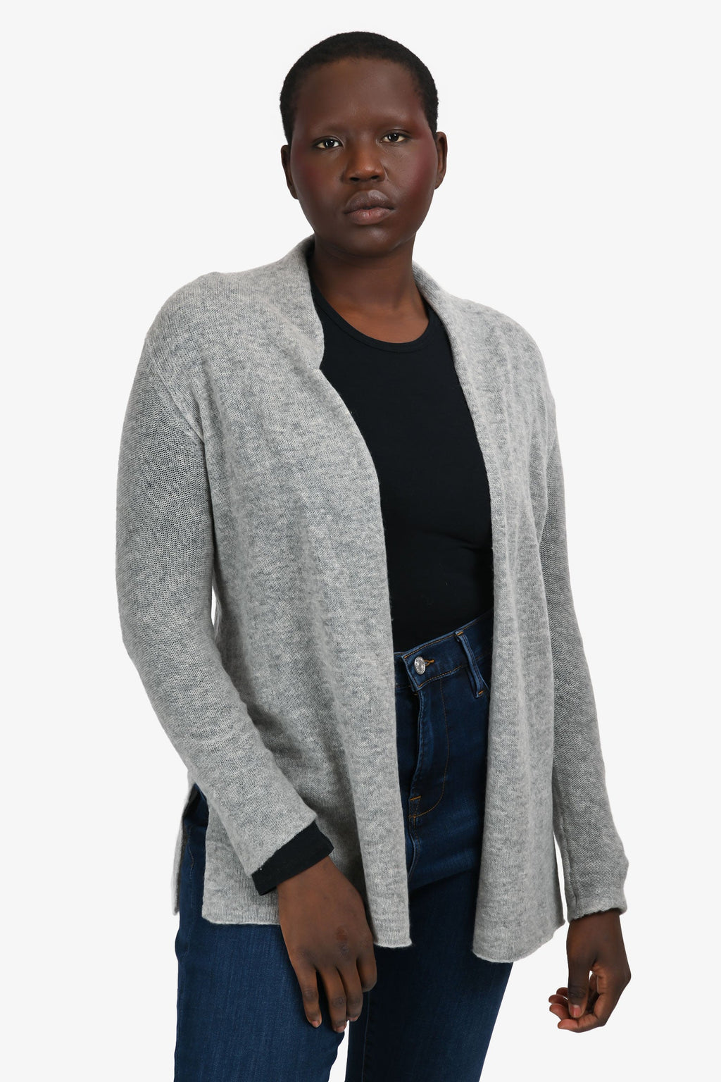S'Max Mara Grey Cashmere igan Size L