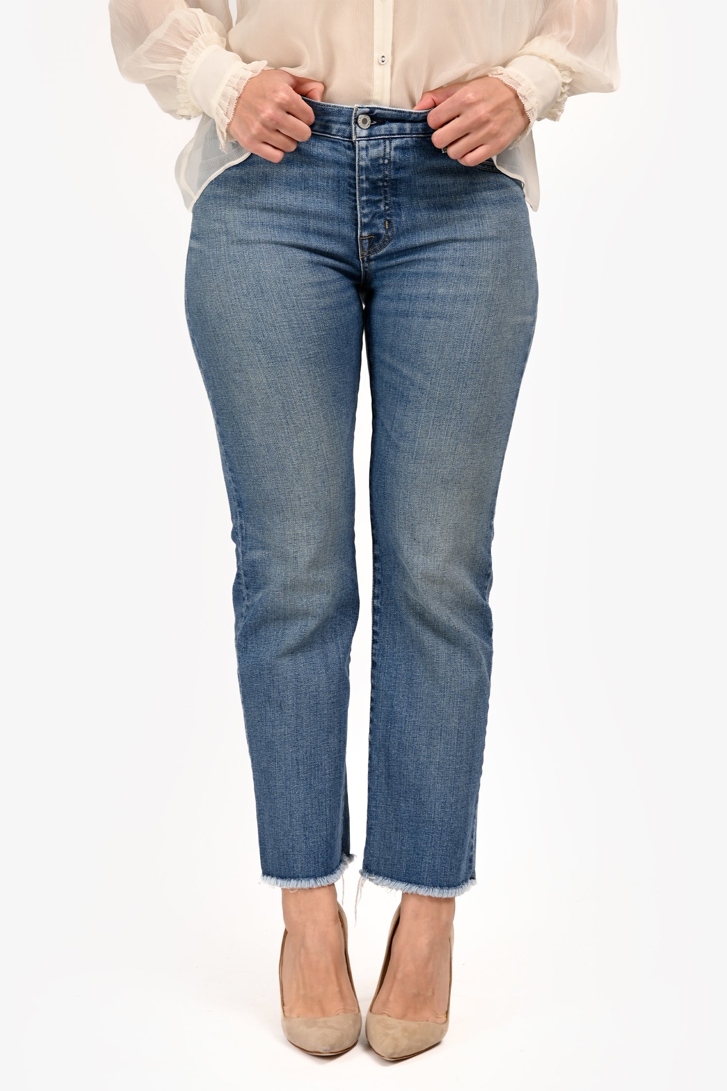 Nili Lotan Denim 'Boyfriend' Jeans Size 27