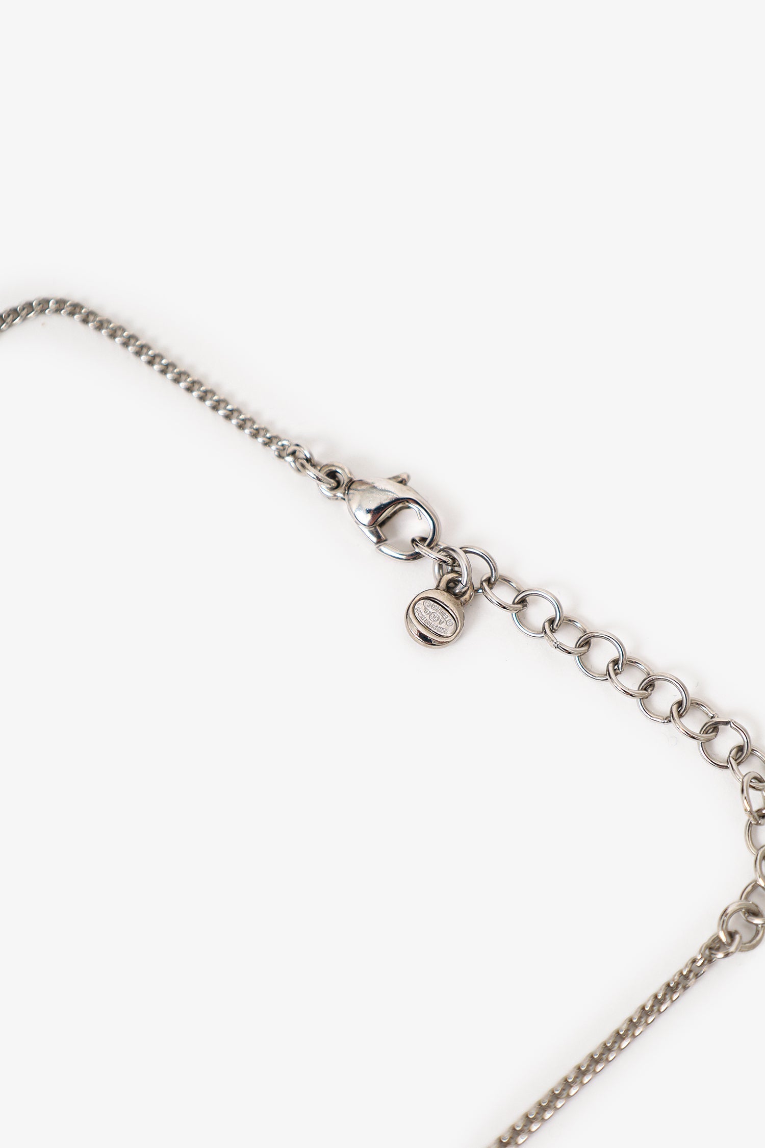 Pre-Loved Chanel™ White/Yellow Crystal Floral Pendant Necklace