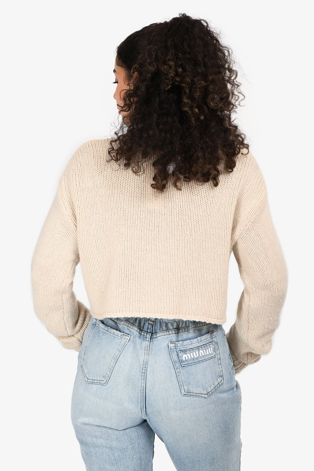 Sablyn Cream Cashmere Button Down igan Estimated Size S