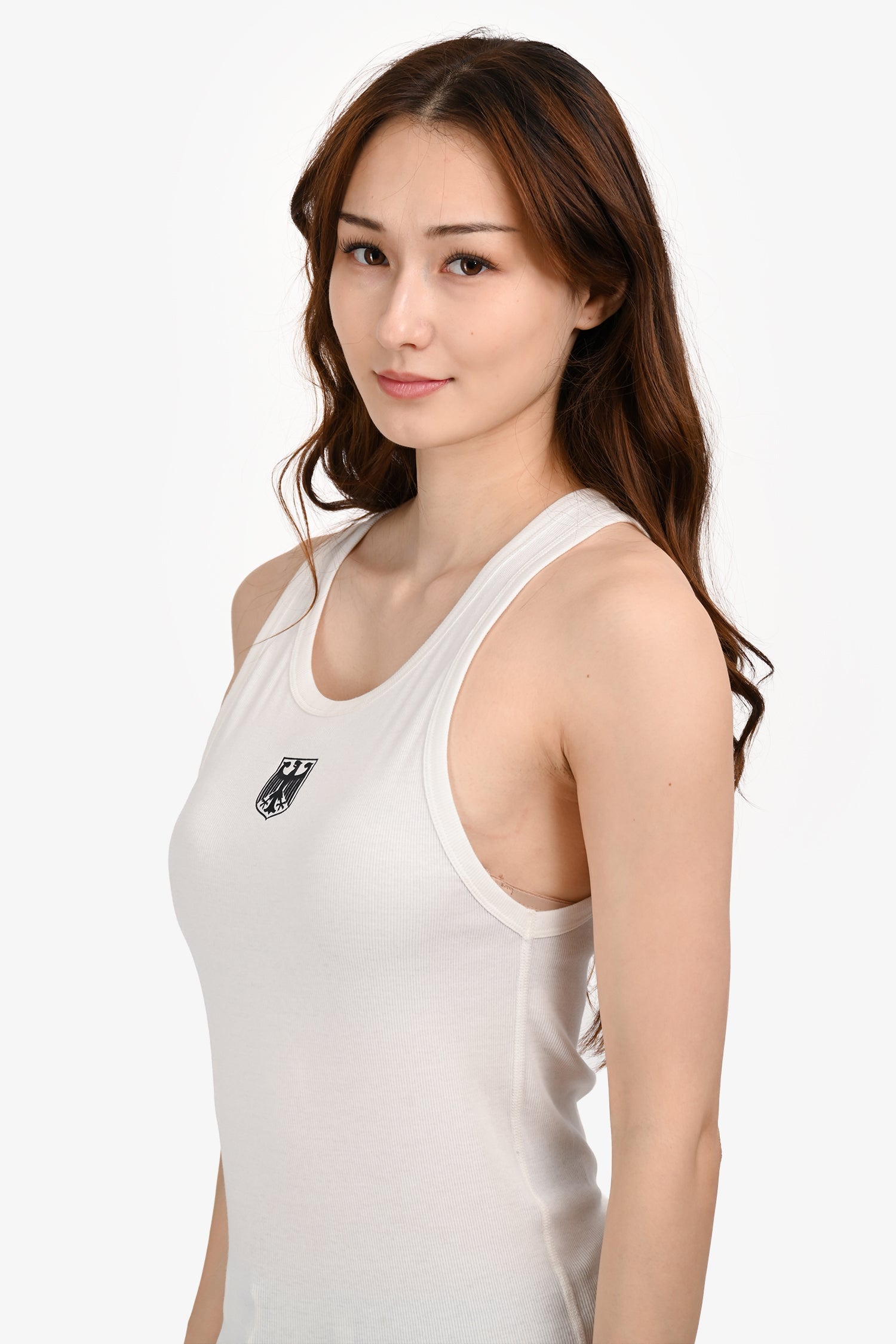 Vetements White Eagle Ribbed Tank Size S Mens
