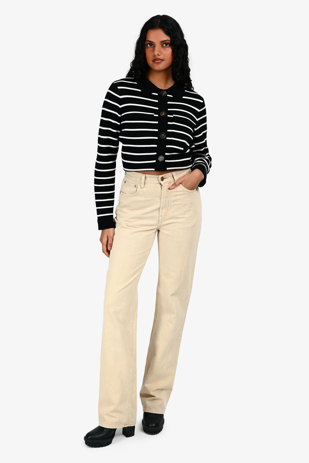 Jacquemus Tan Denim 'La Montagne' Jeans Size 26