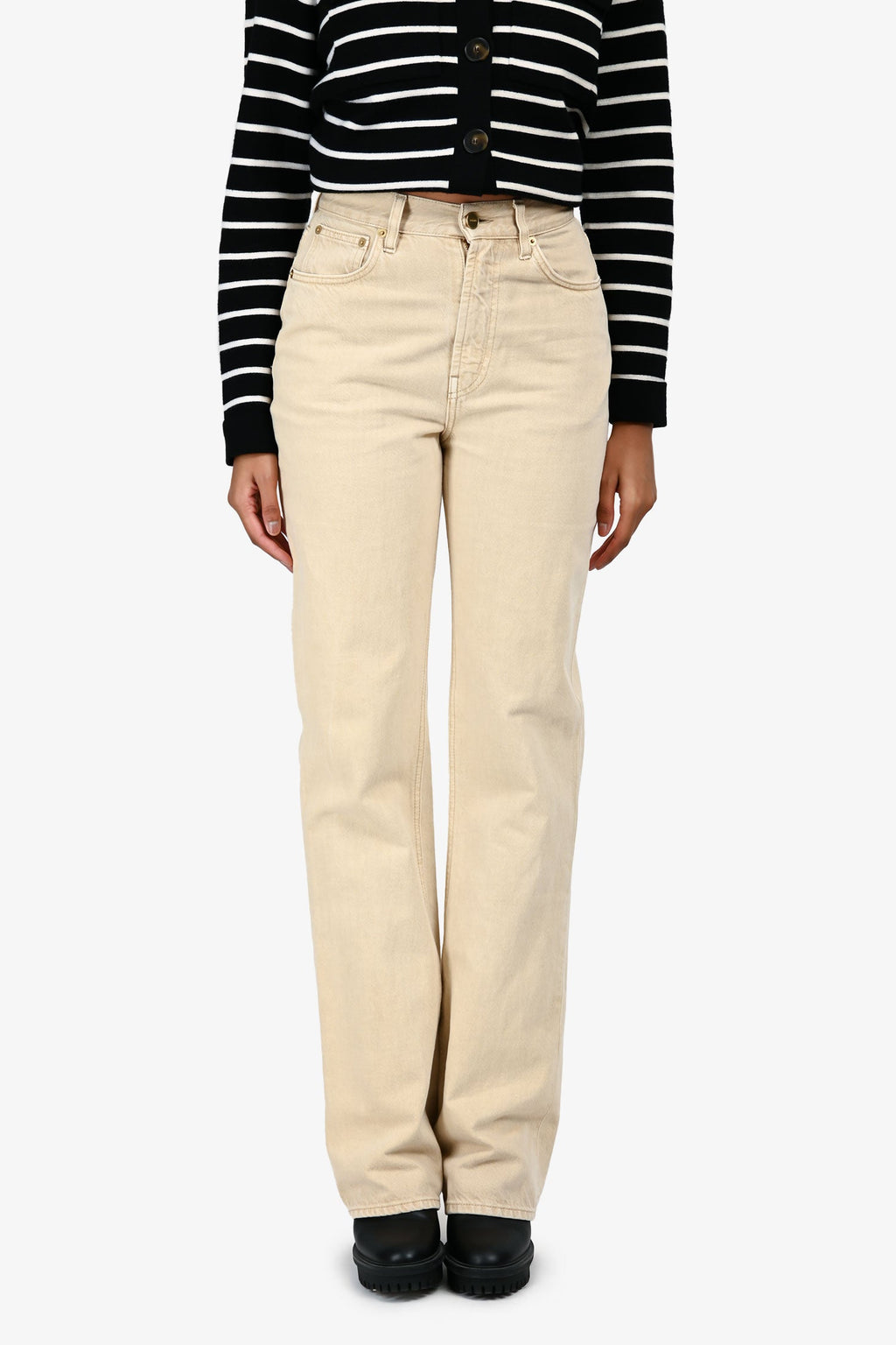 Jacquemus Tan Denim 'La Montagne' Jeans Size 26
