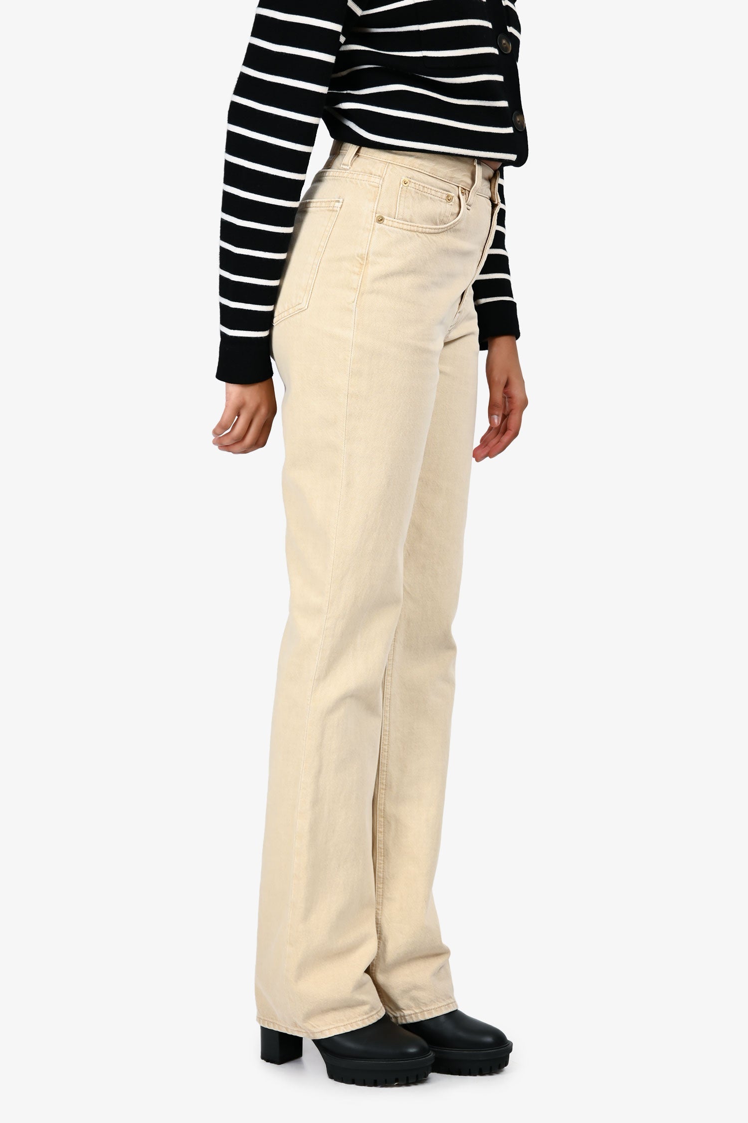 Jacquemus Tan Denim 'La Montagne' Jeans Size 26