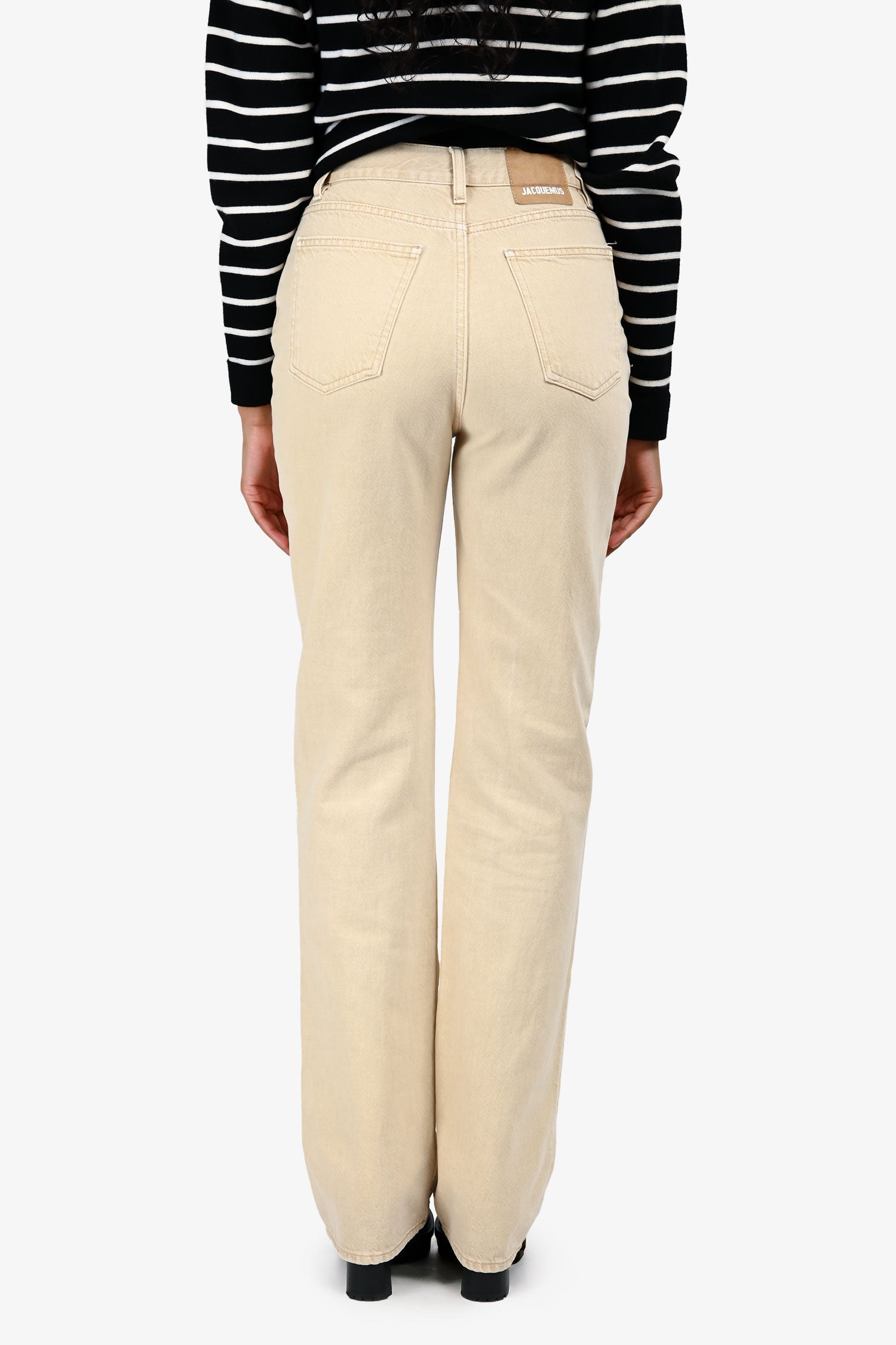 Jacquemus Tan Denim 'La Montagne' Jeans Size 26