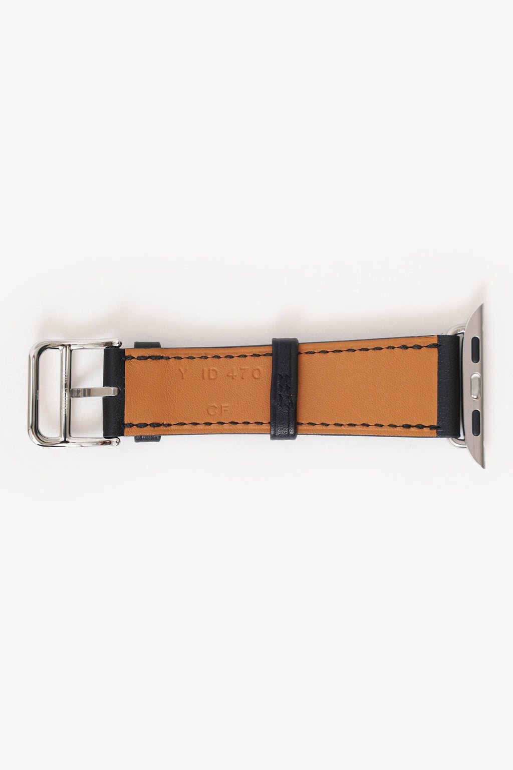 Hermès Black Swift Apple Watch Strap