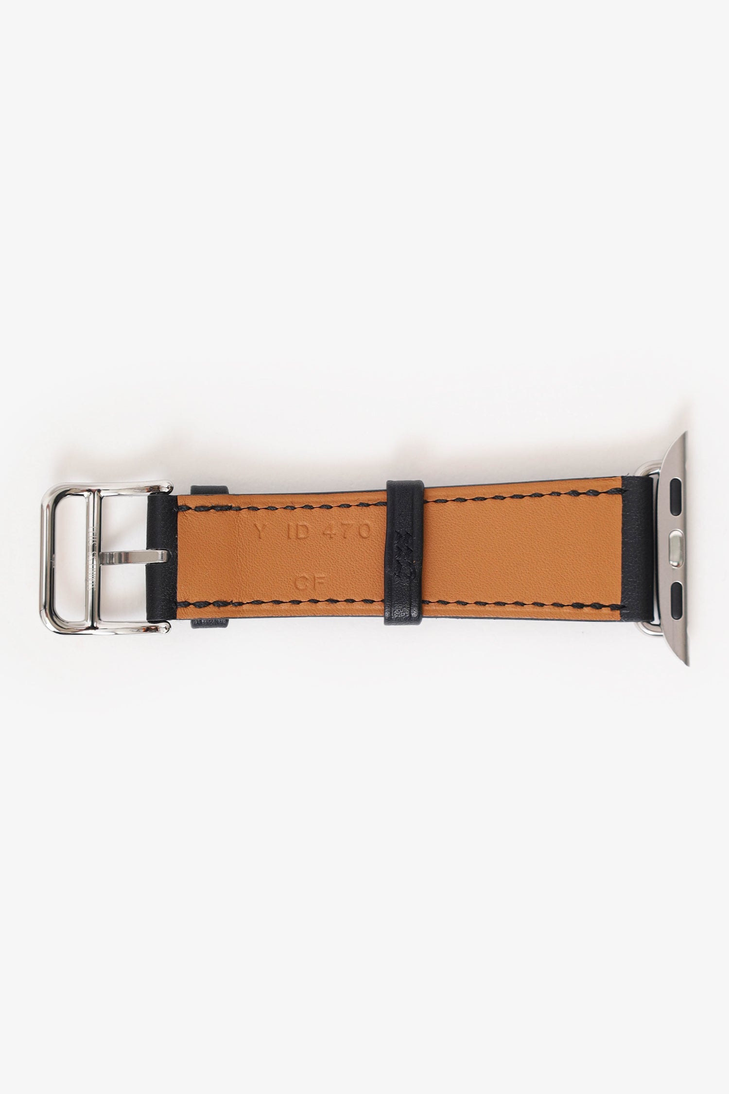 Hermès Black Swift Apple Watch Strap