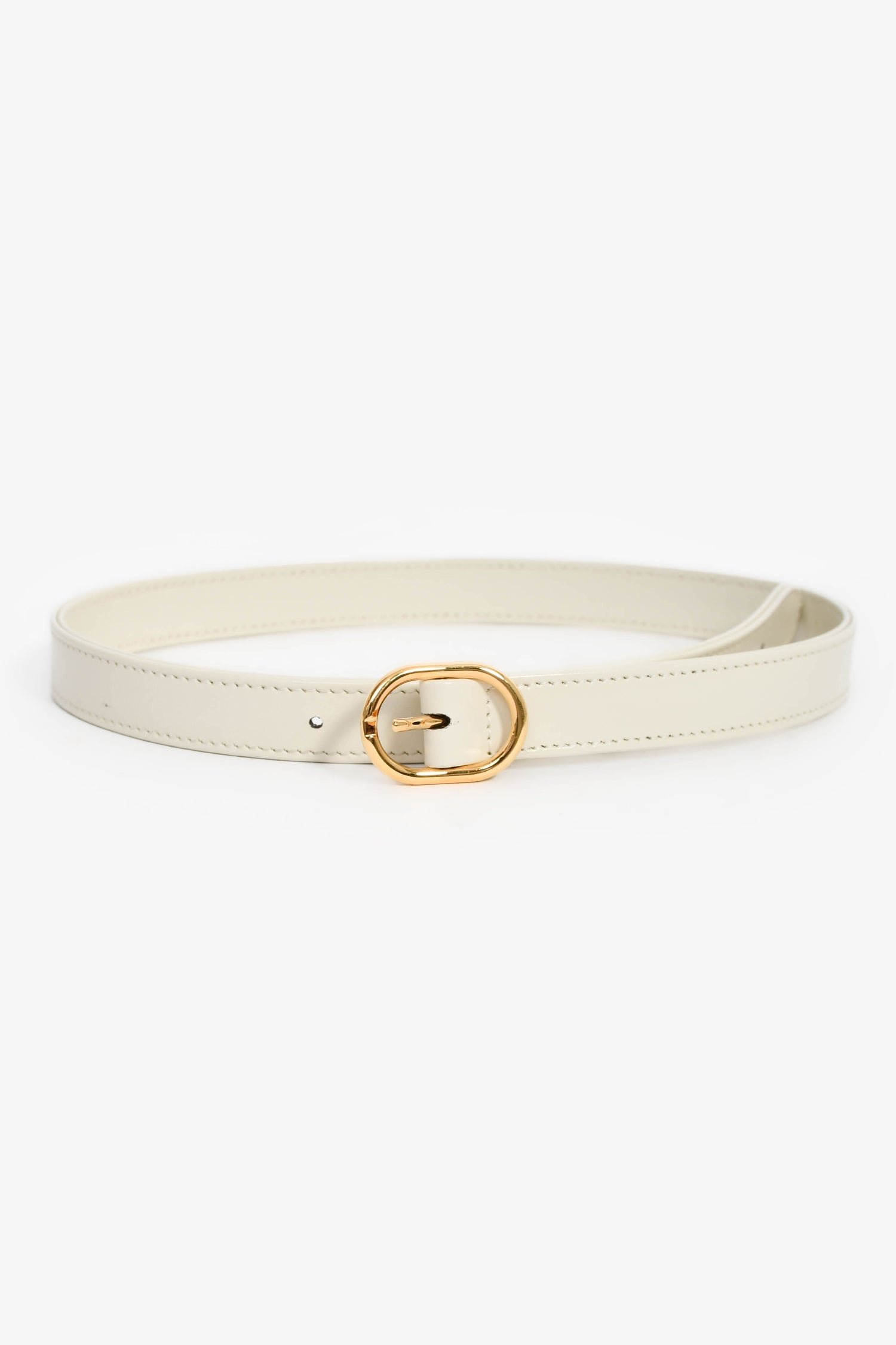 Gucci Cream Smooth Leather Jackie 1961 Small Shoulder Bag With Strap
