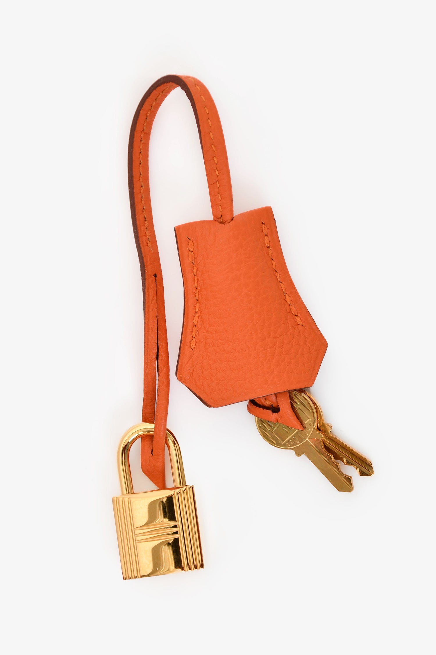 Hermès 2015 Orange Togo Leather Kelly 28 With Strap