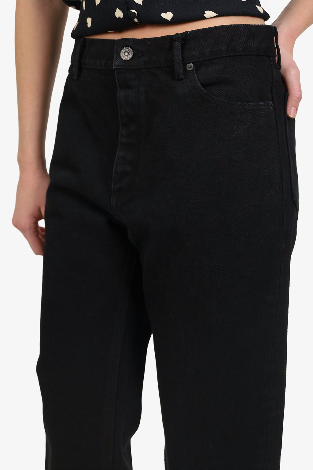 Balenciaga Black 'Ankle Cut' Jeans Size 30