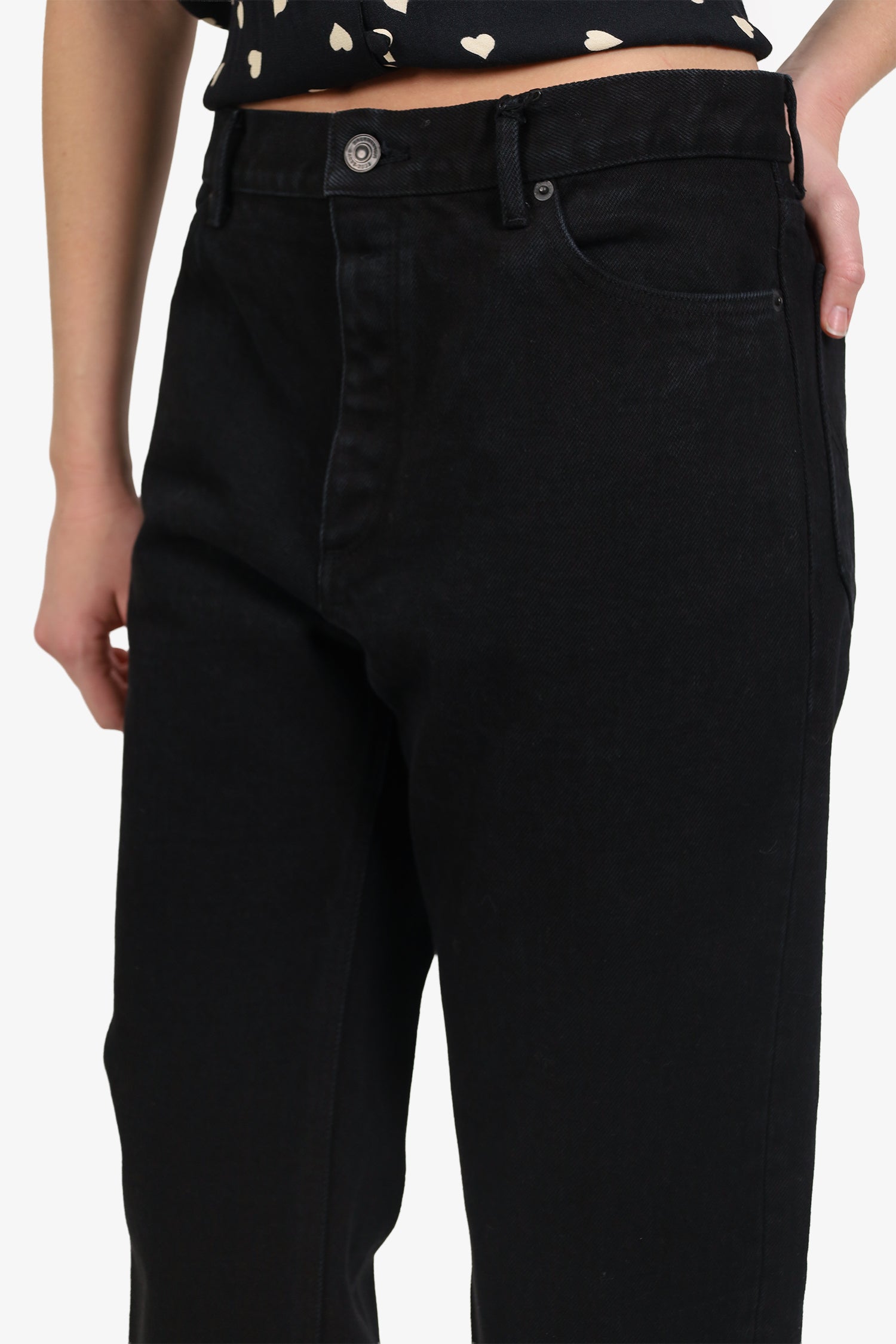 Balenciaga Black 'Ankle Cut' Jeans Size 30