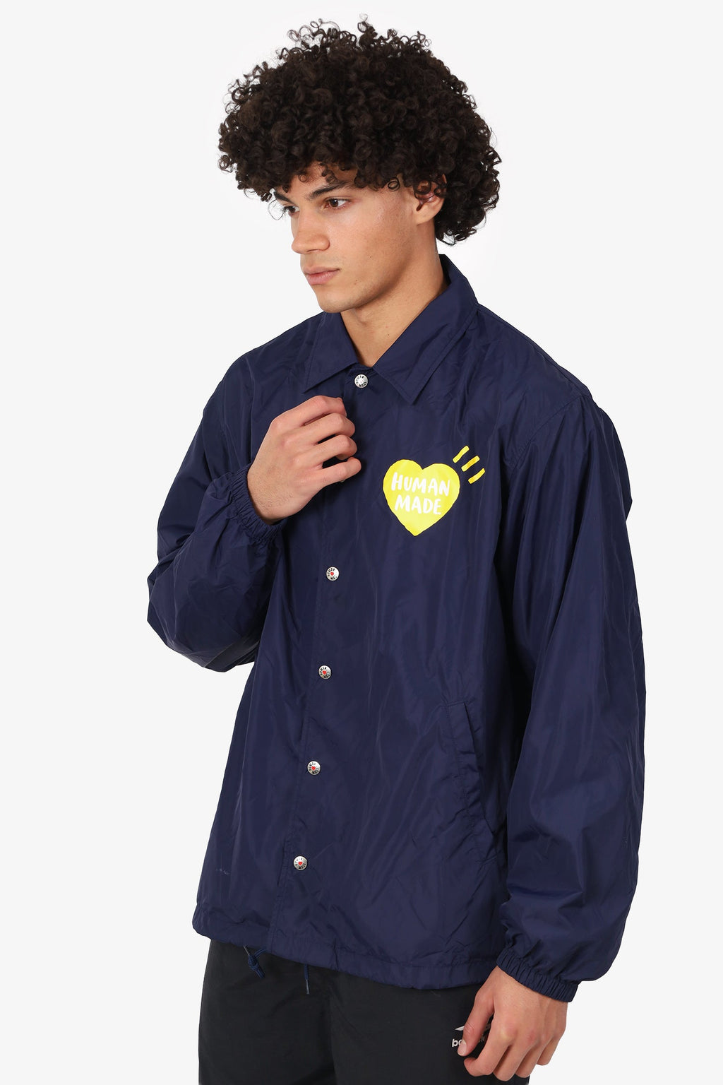 Human Made Navy Nylon Coach Jacket Size XXL Mens