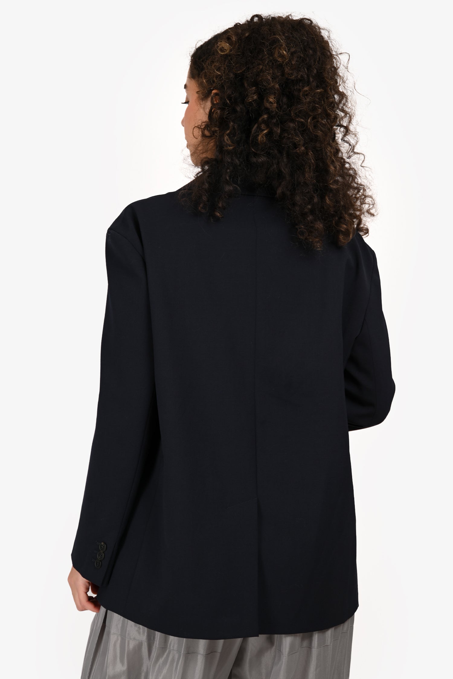 The Weekend MaxMara Blue Single Breasted Blazer Size 4