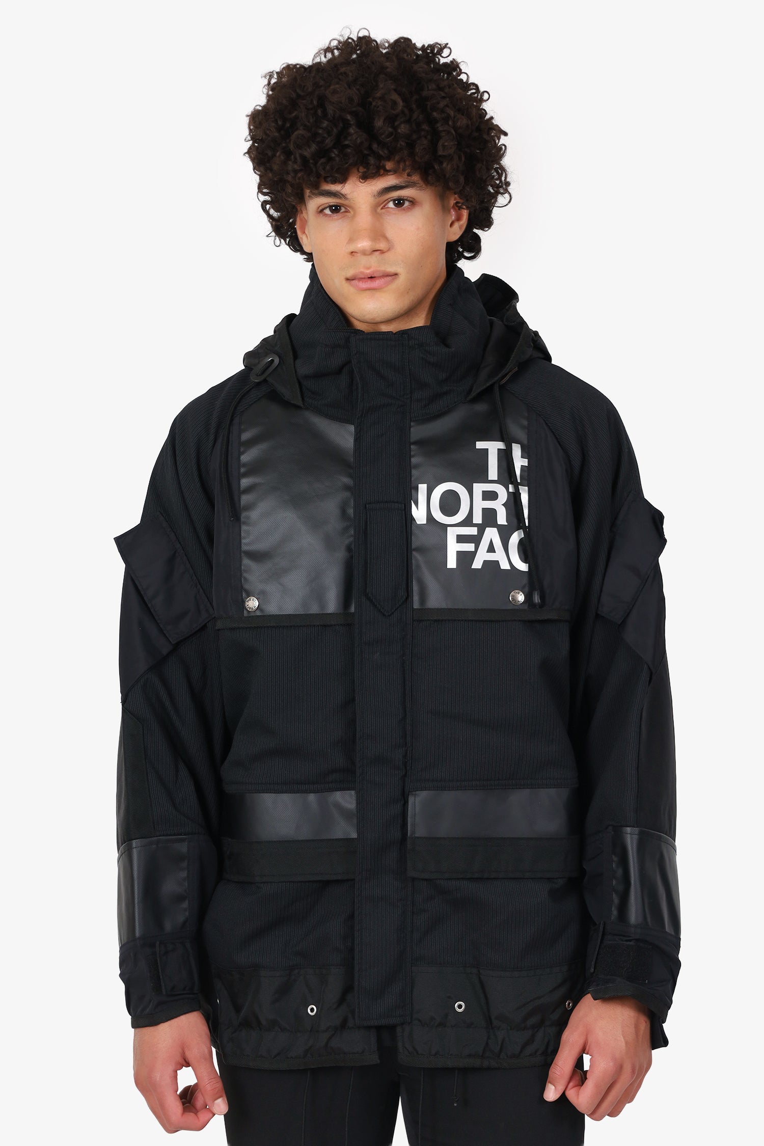 Junya Watanabe x The North Face Black Reconstructed Duffle Bag Coat Size M Mens