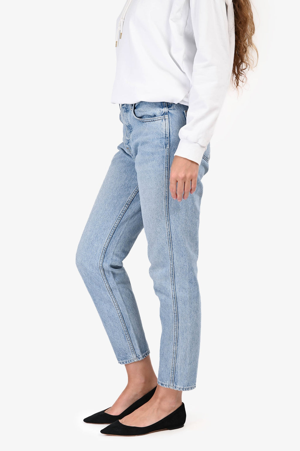 Grlfrnd Denim Blue Tapered 'Dree' Jeans Size 26