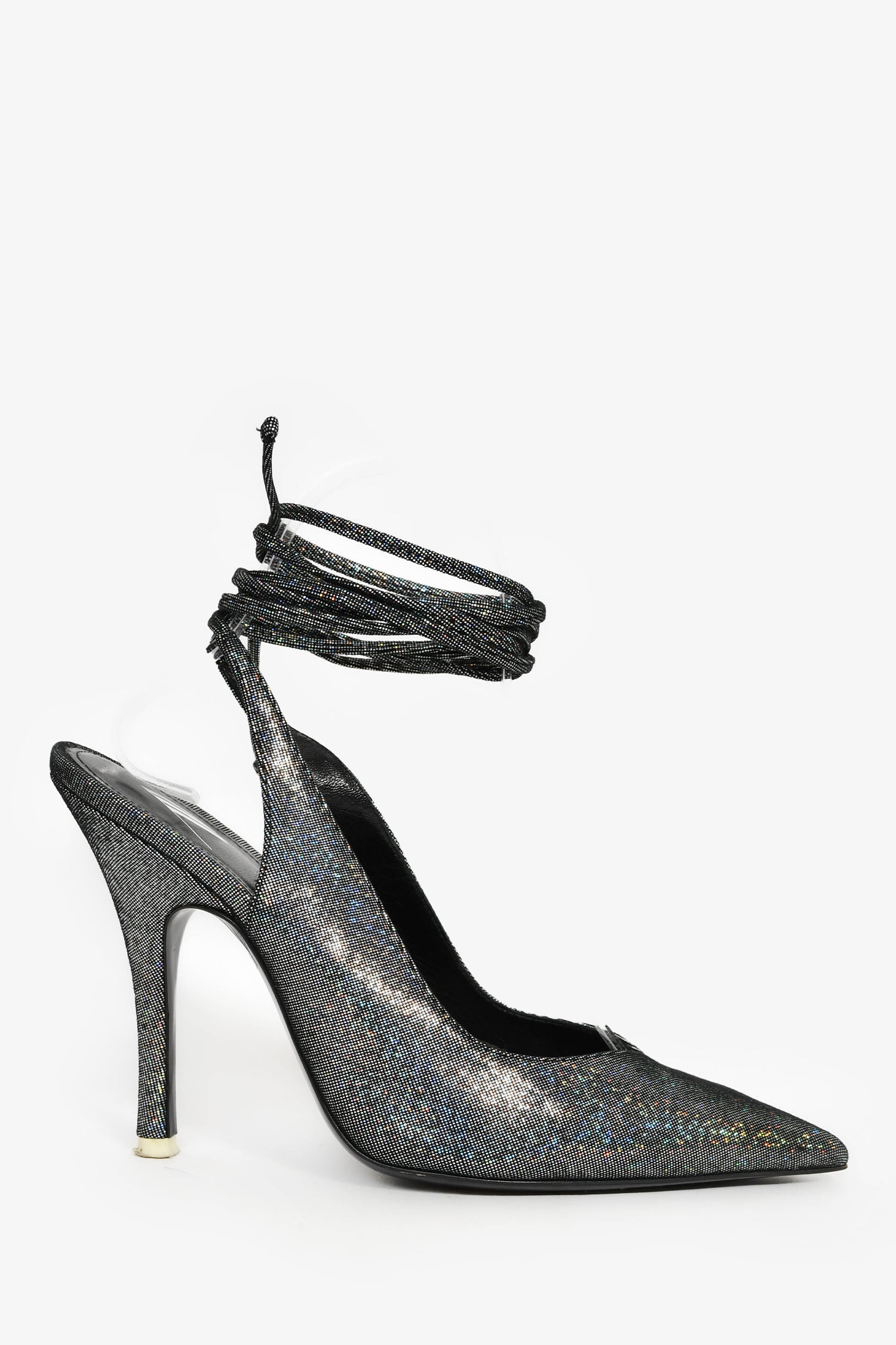 The Attico Multicolour Metallic Venus Heels Size 38