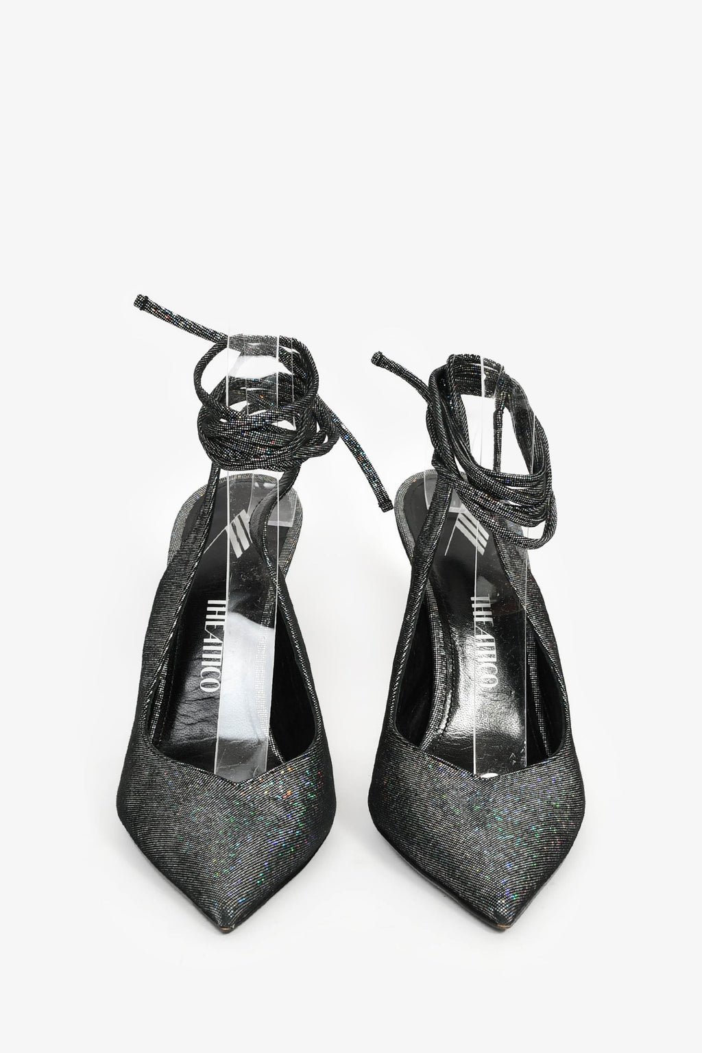 The Attico Multicolour Metallic Venus Heels Size 38