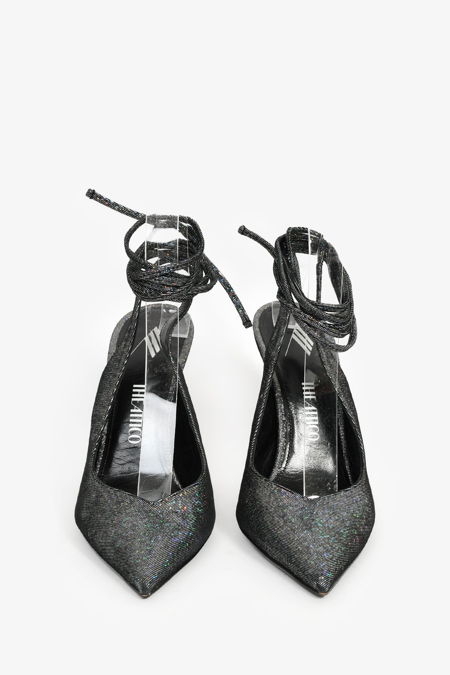 The Attico Multicolour Metallic Venus Heels Size 38