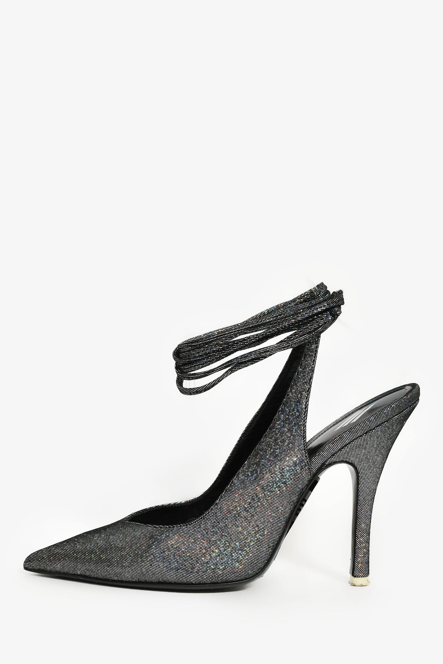 The Attico Multicolour Metallic Venus Heels Size 38