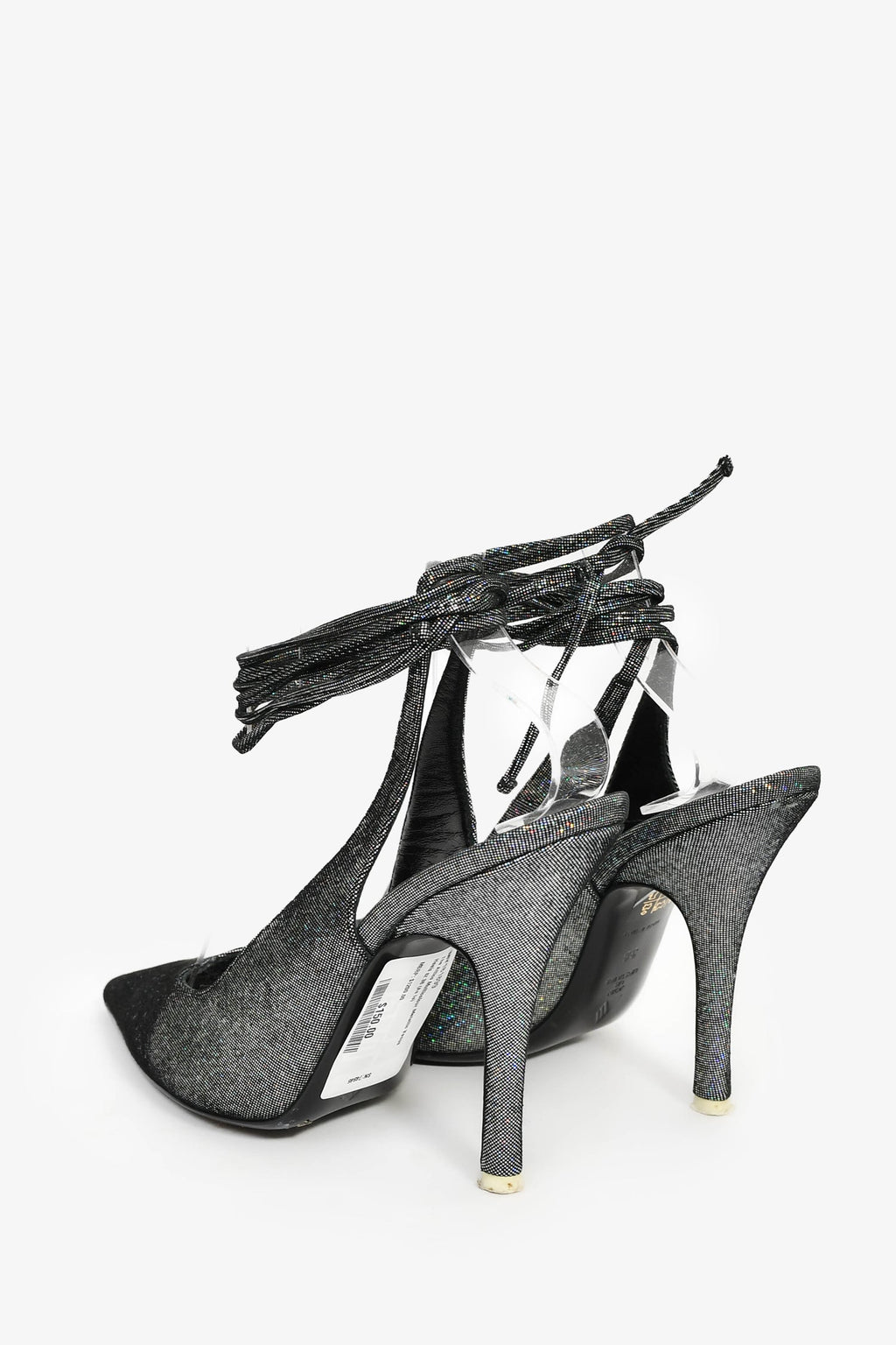 The Attico Multicolour Metallic Venus Heels Size 38