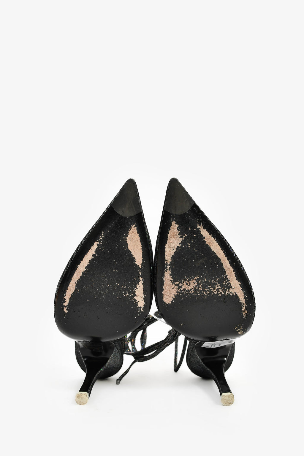 The Attico Multicolour Metallic Venus Heels Size 38