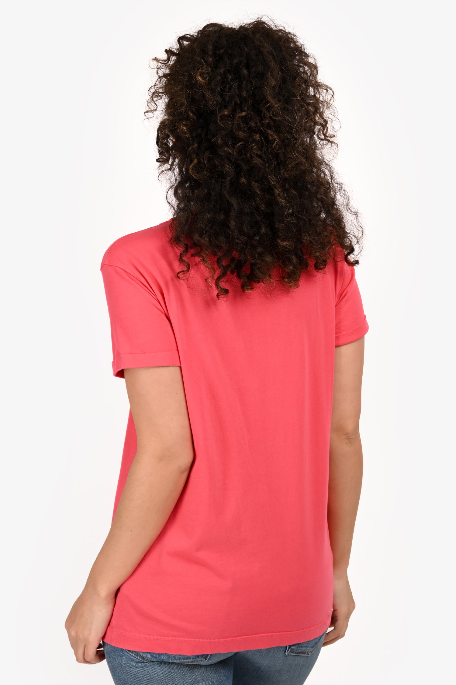 Balmain Pink Logo T-Shirt Estimated Size S/M