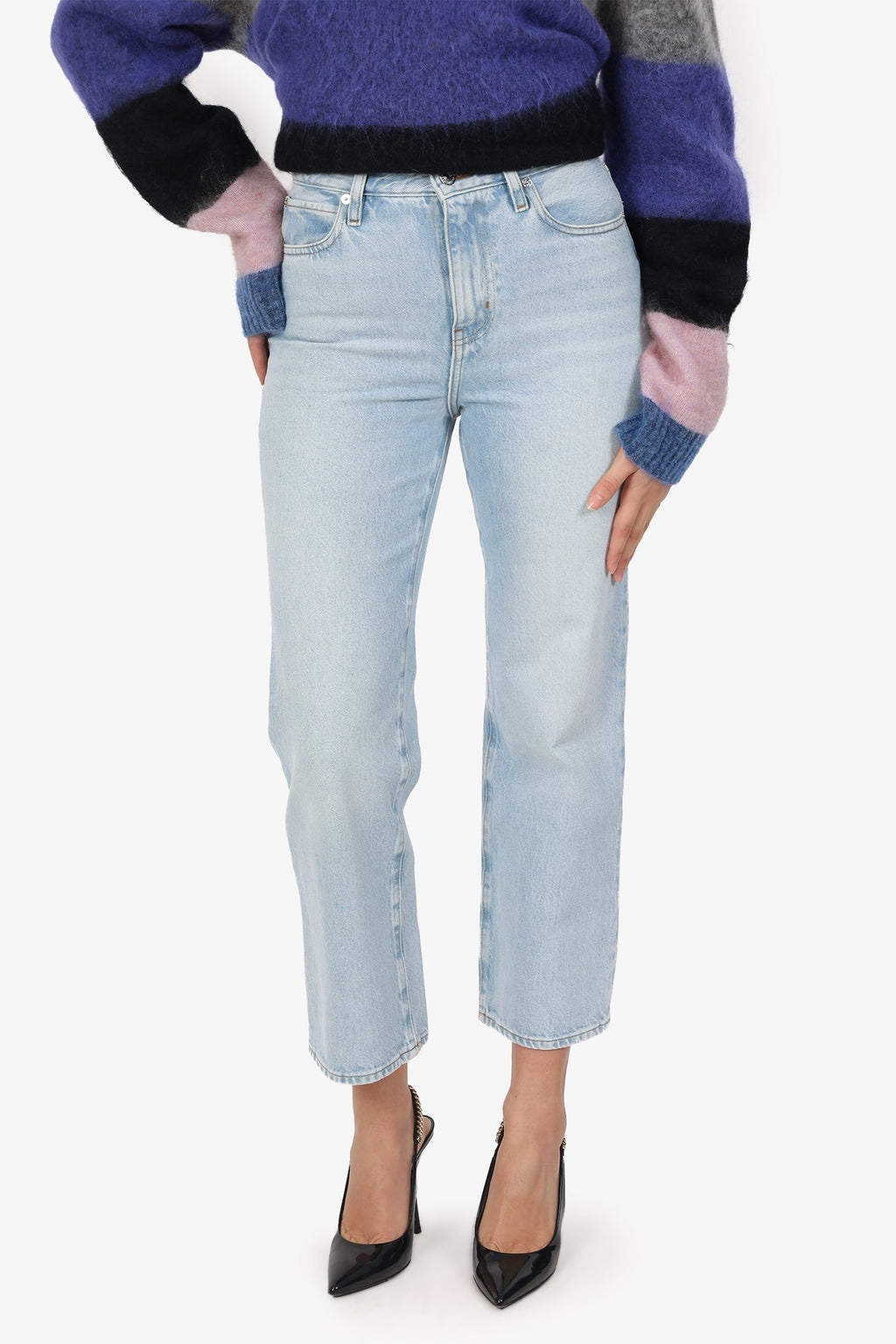 Frame Blue 'Le Jane Crop' Jeans Size 25