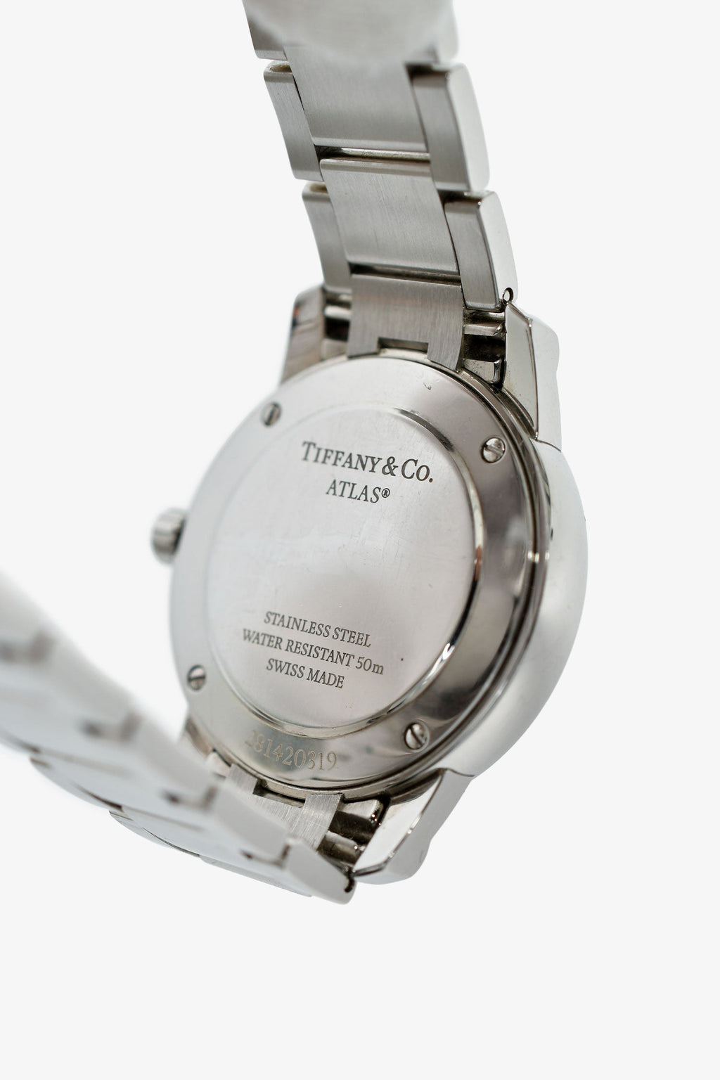 Tiffany & Co. Stainless Steel 'Atlas' Watch 29mm