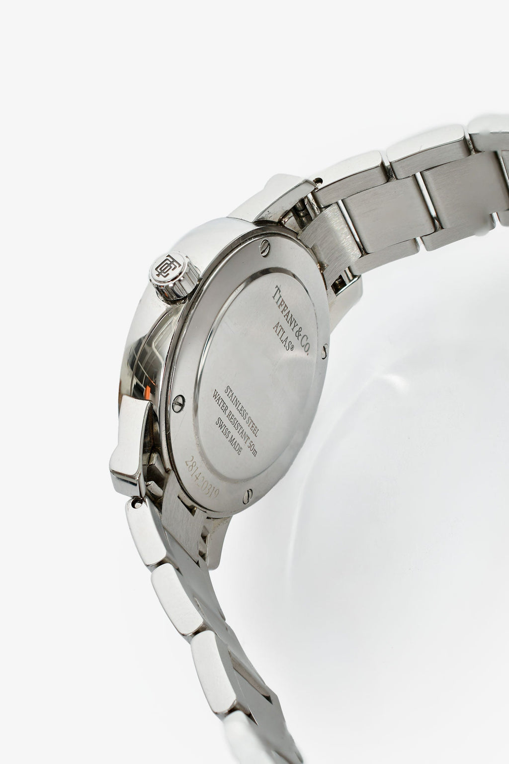 Tiffany & Co. Stainless Steel 'Atlas' Watch 29mm