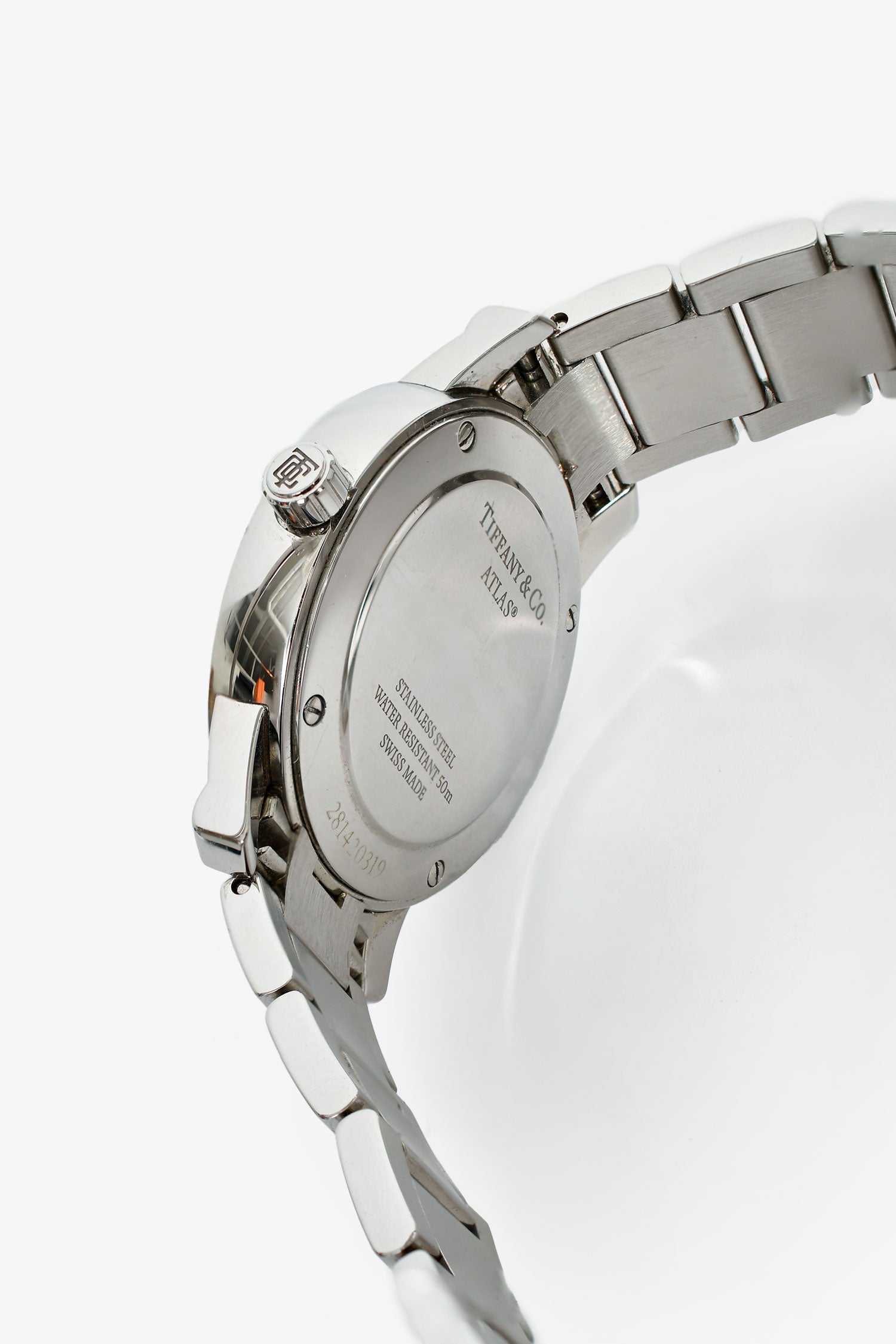 Tiffany & Co. Stainless Steel 'Atlas' Watch 29mm