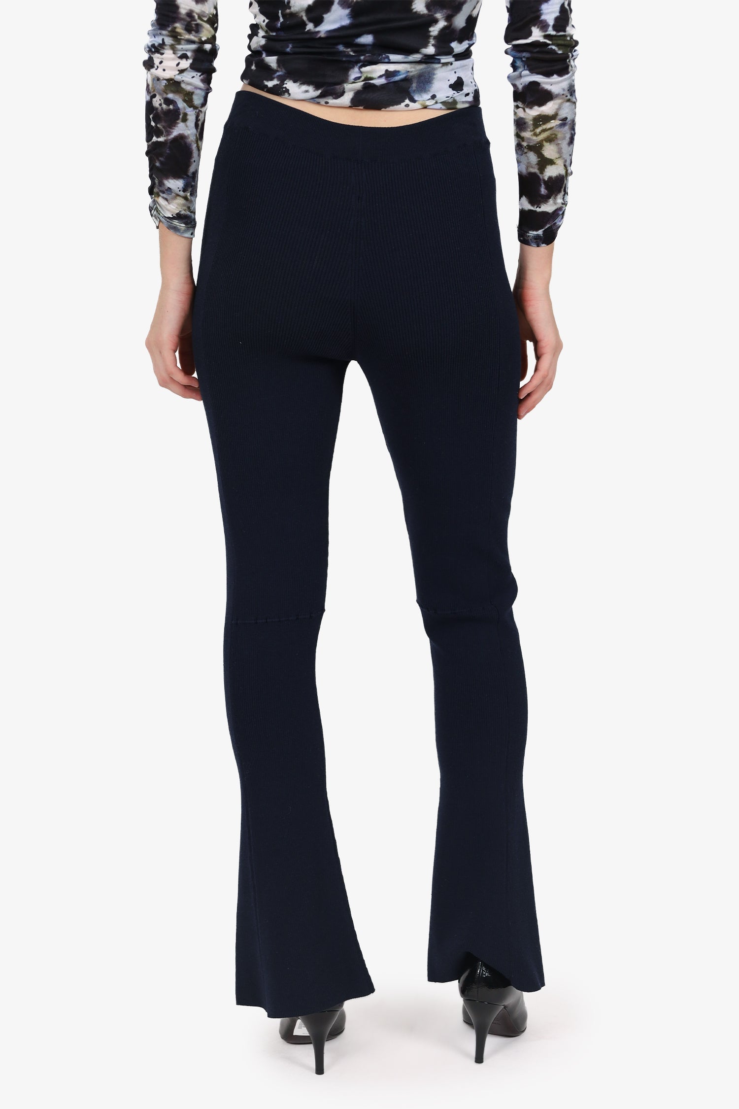 Jacquemus Navy 'Le Pantalon Baunhila' Trousers Size 38