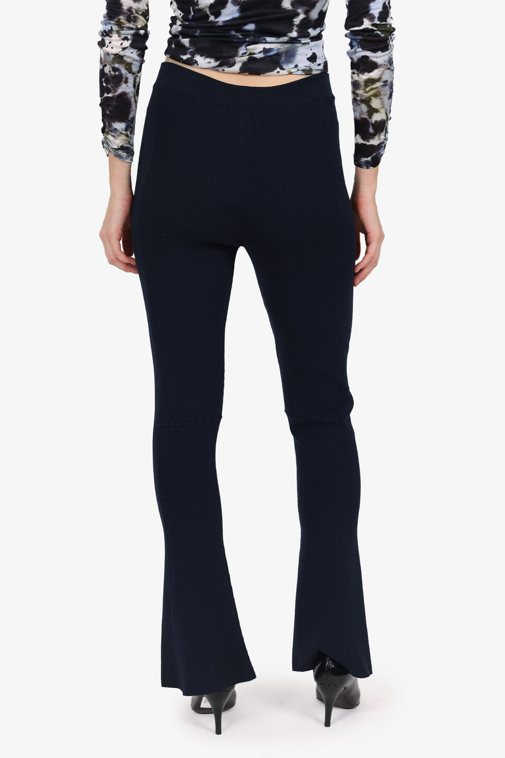 Jacquemus Navy 'Le Pantalon Baunhila' Trousers Size 36
