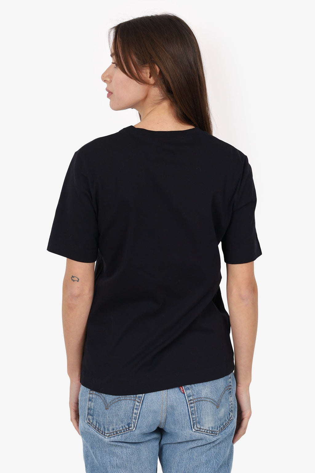 Moschino Boutique Black/Red Heart 'Love Moschino' T-Shirt Estimated Size S