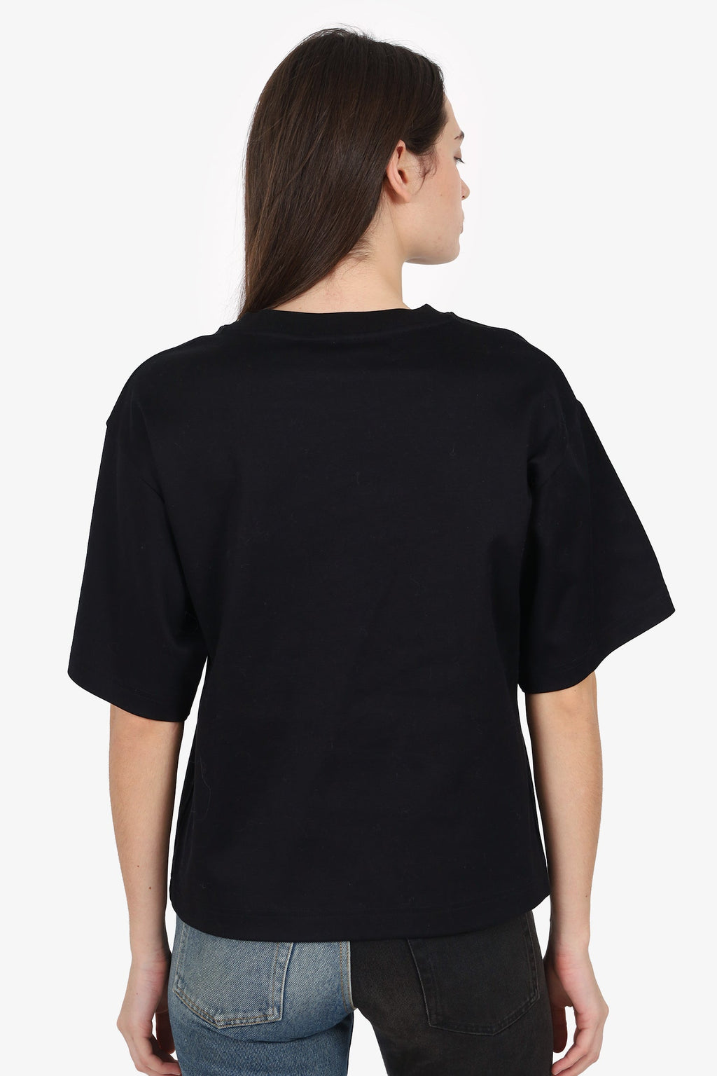 Dolce & Gabbana Black/White 'Milano' T-Shirt Size S