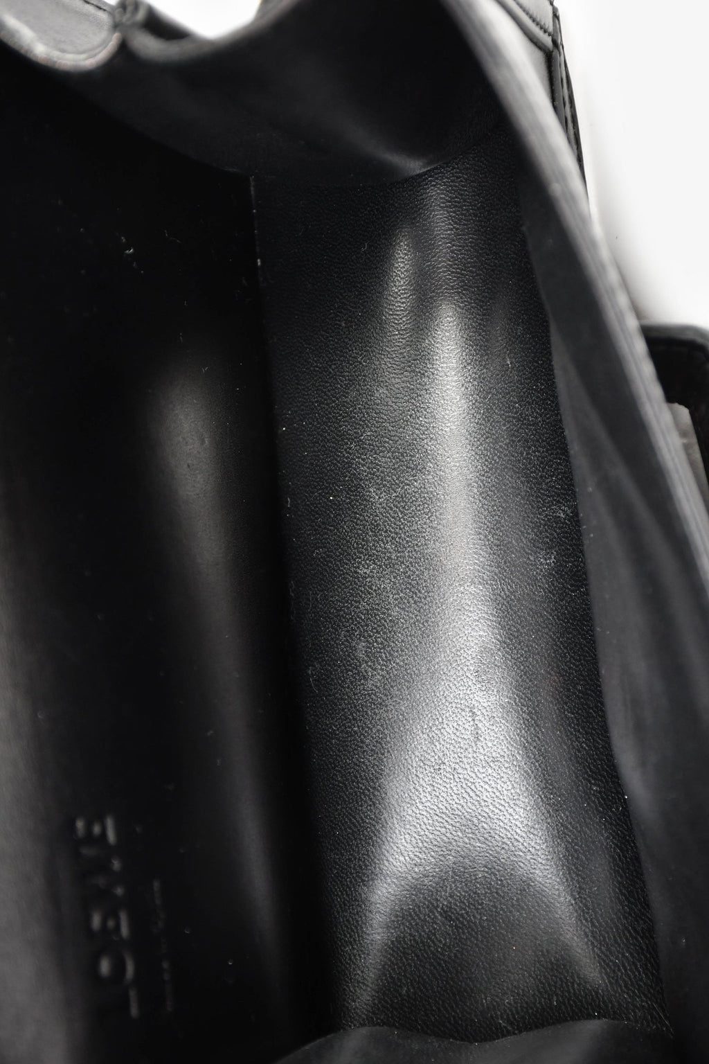 Loewe 2016 Black Leather Barcelona Crossbody Bag