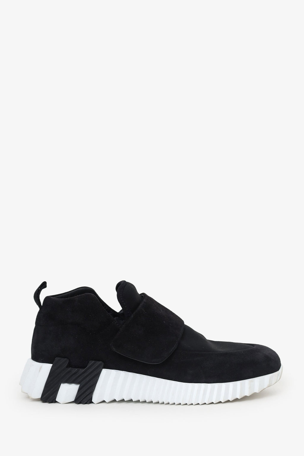 Hermès Black Suede H Sneakers Size 36