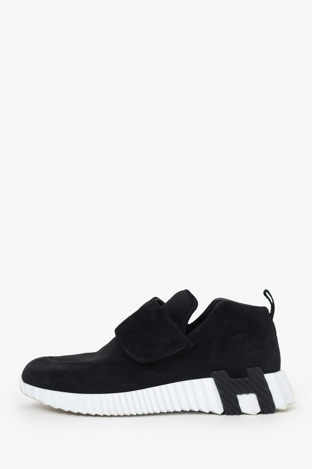 Hermès Black Suede H Sneakers Size 36