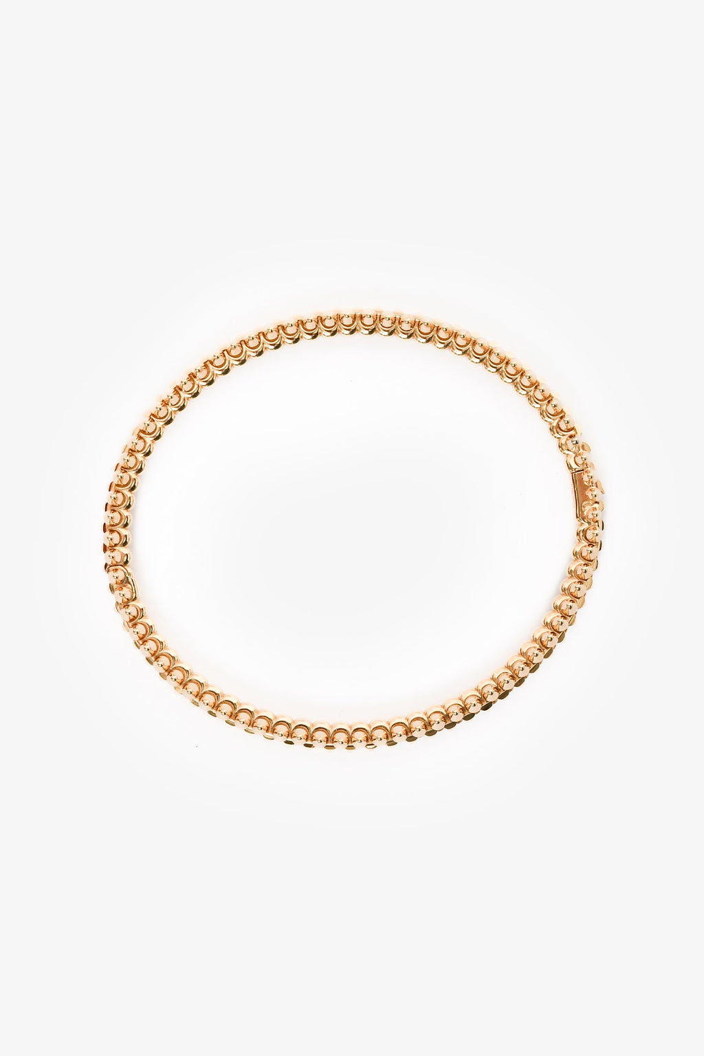 Cartier 18K Yellow Gold 'Clash de Cartier' Small Model Bracelet Size 20