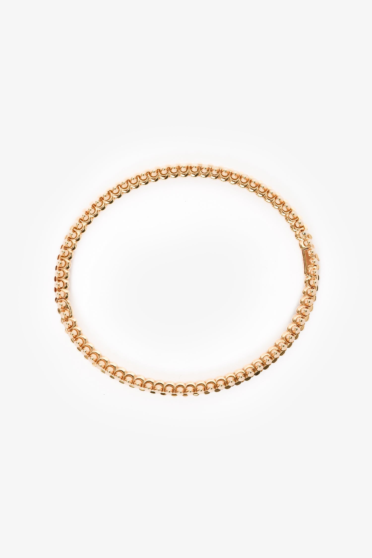 Cartier 18K Yellow Gold 'Clash de Cartier' Small Model Bracelet Size 20