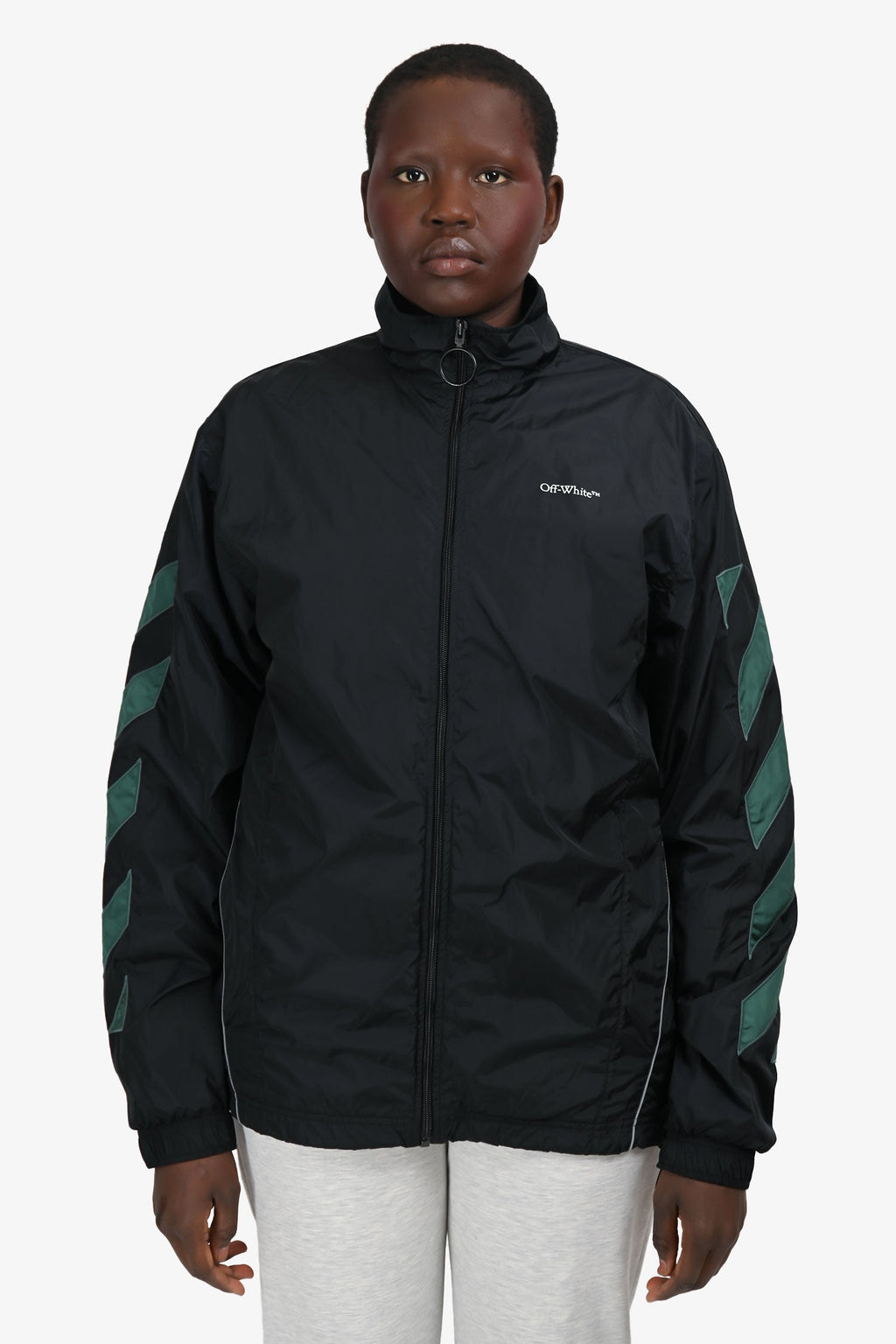 Off-White 2013 Black Windbreaker Size L