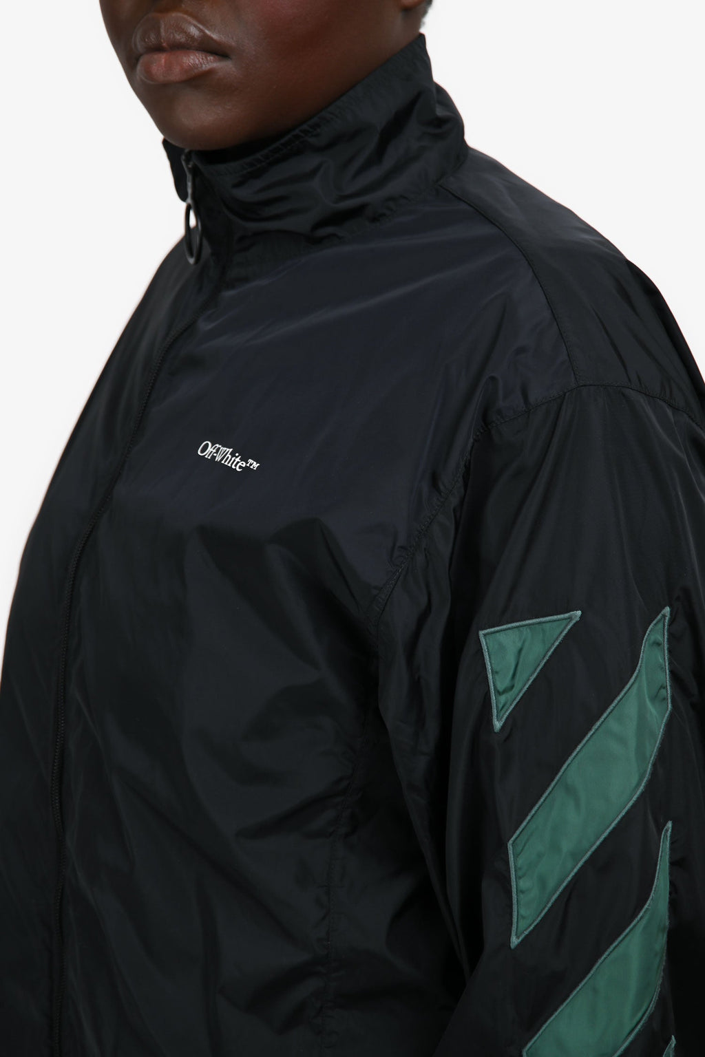 Off-White 2013 Black Windbreaker Size L