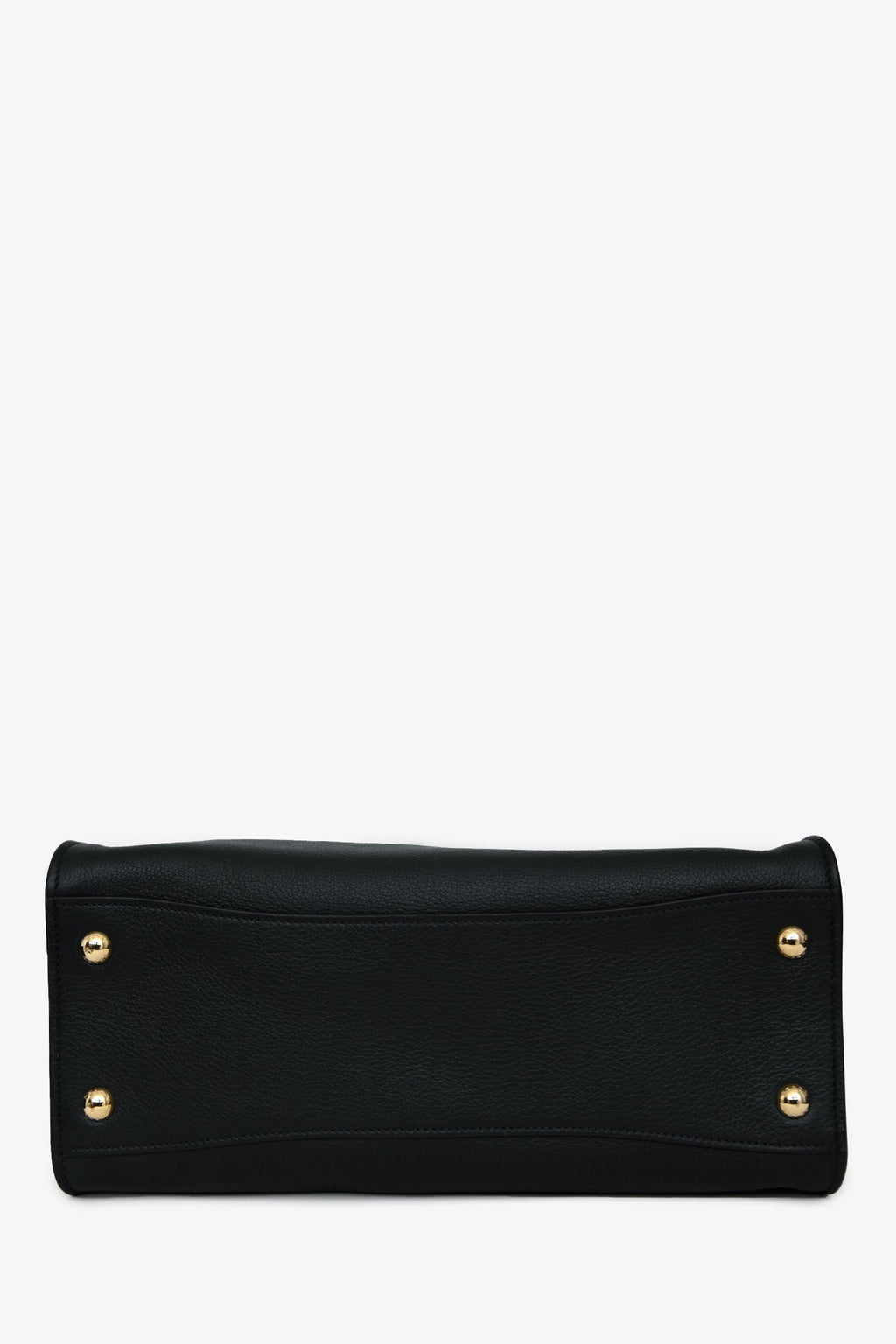 Prada Black Leather Medium Tote Bag