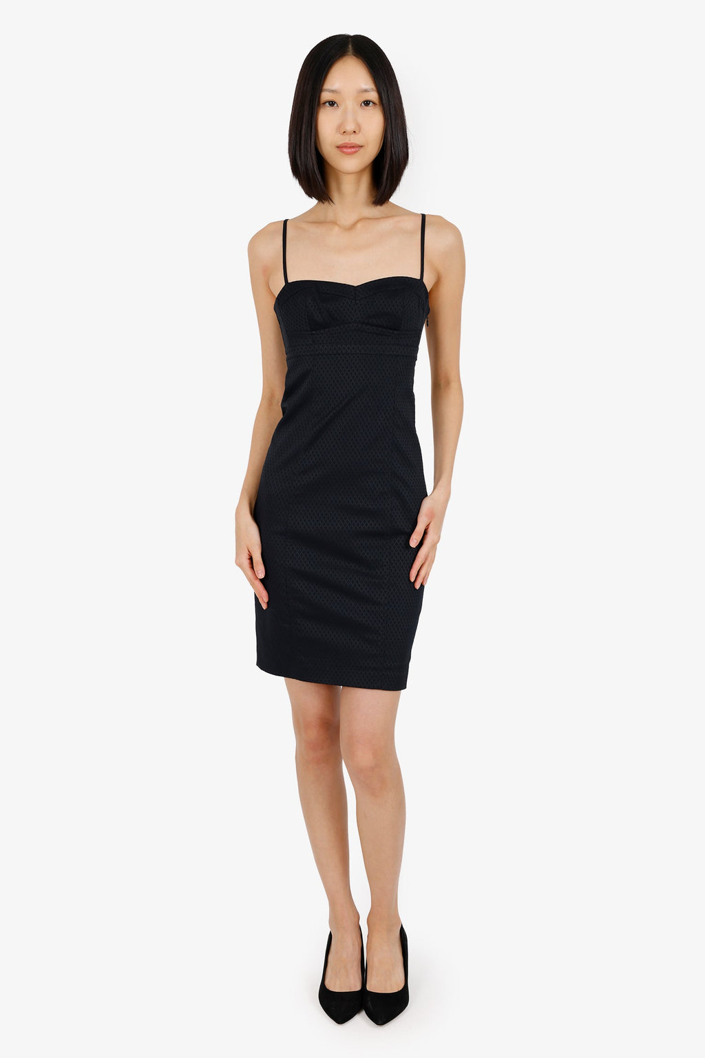 T By Alexander Wang Black Bustier Strappy Dress Size XS