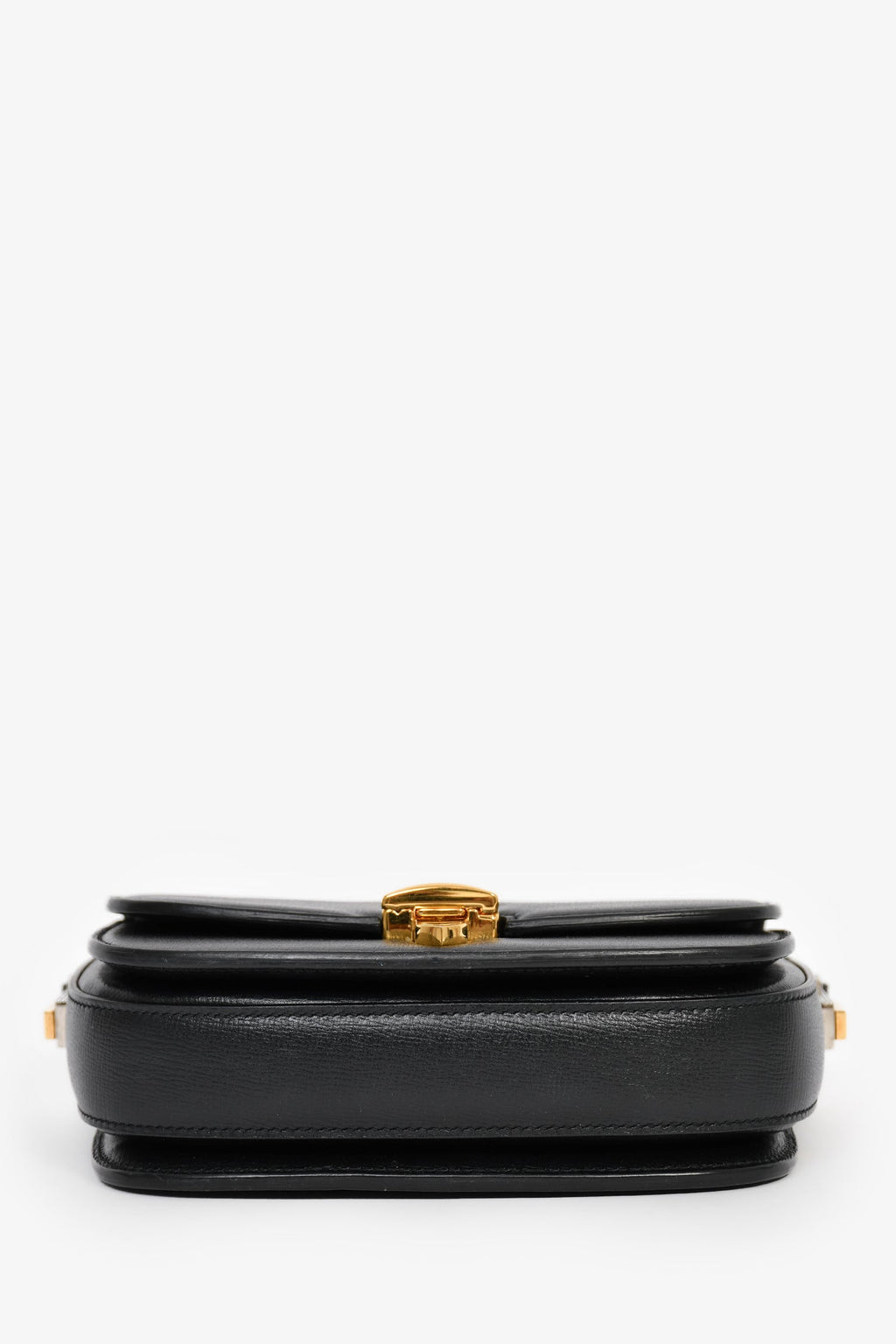 Gucci Black Leather Sylvie 1969 Mini Shoulder Bag