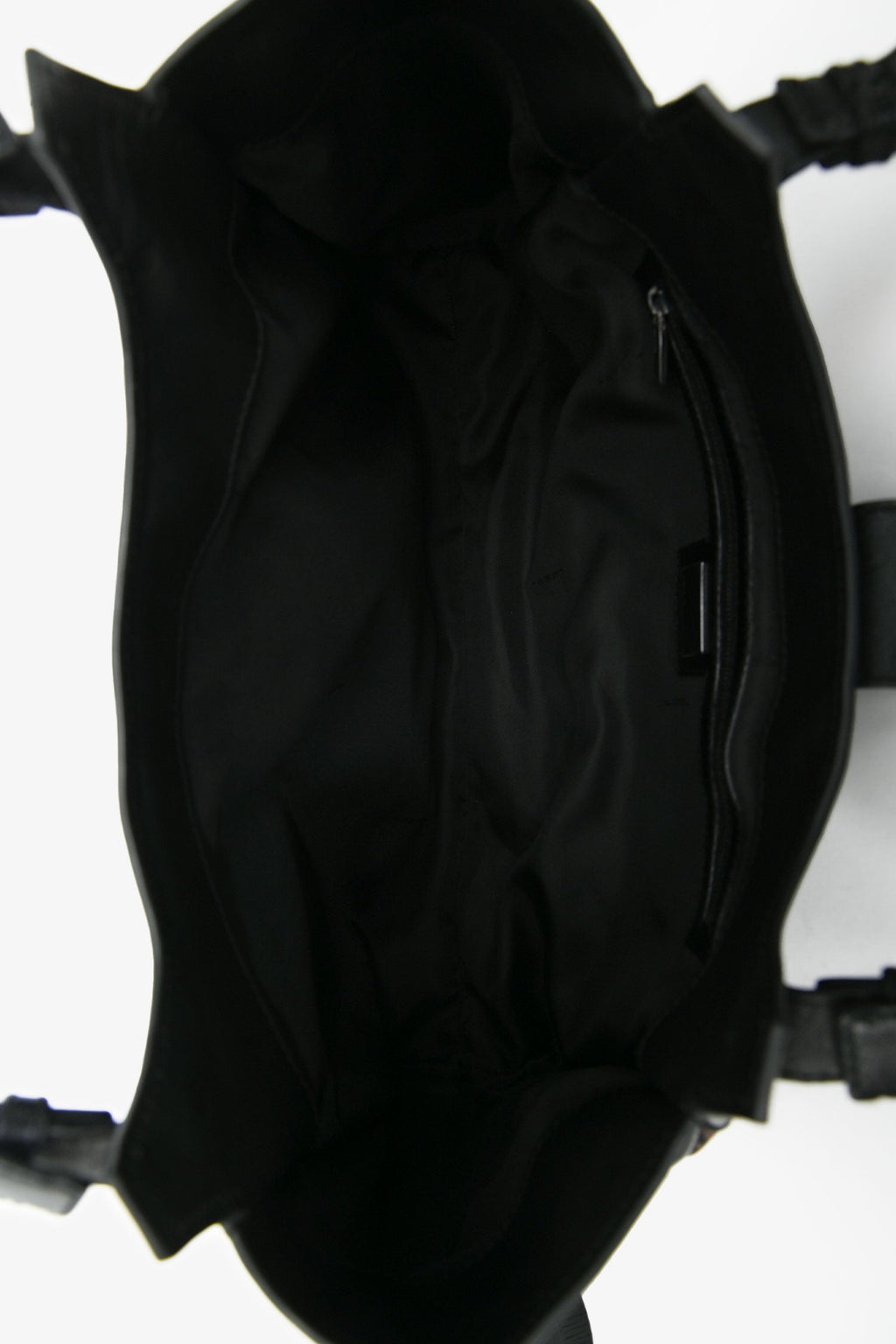 Fendi Brown/Black Zucca Canvas Baguette Hobo Bag