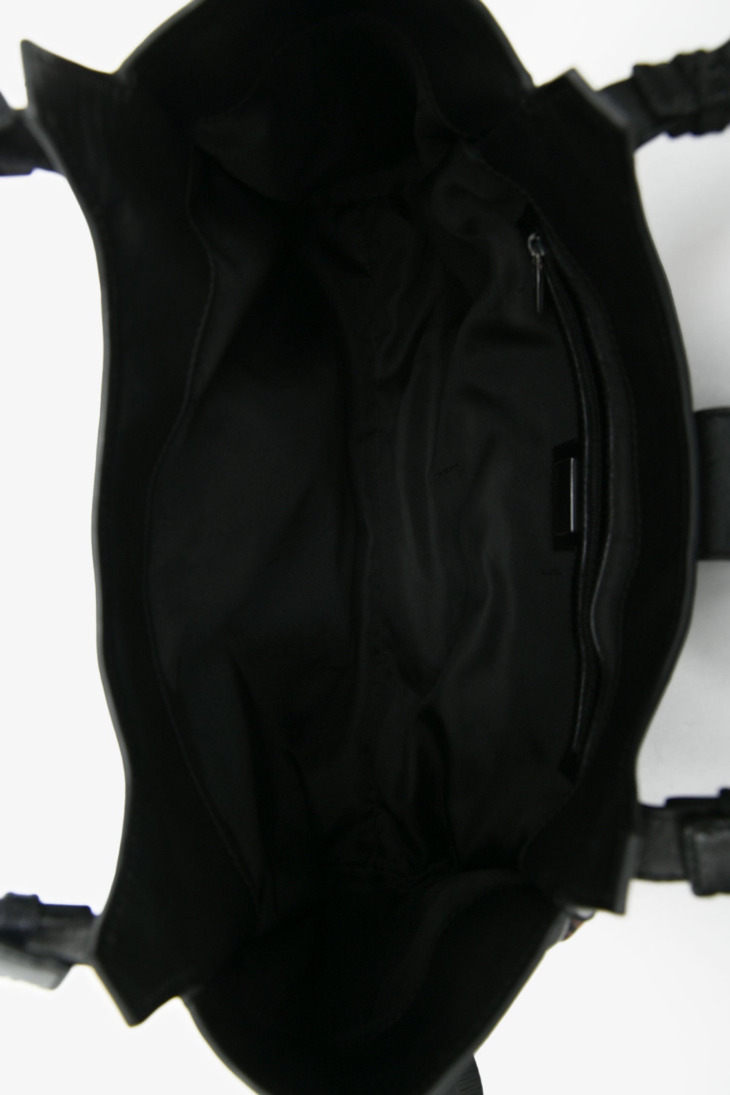 Fendi Brown/Black Zucca Canvas Baguette Hobo Bag