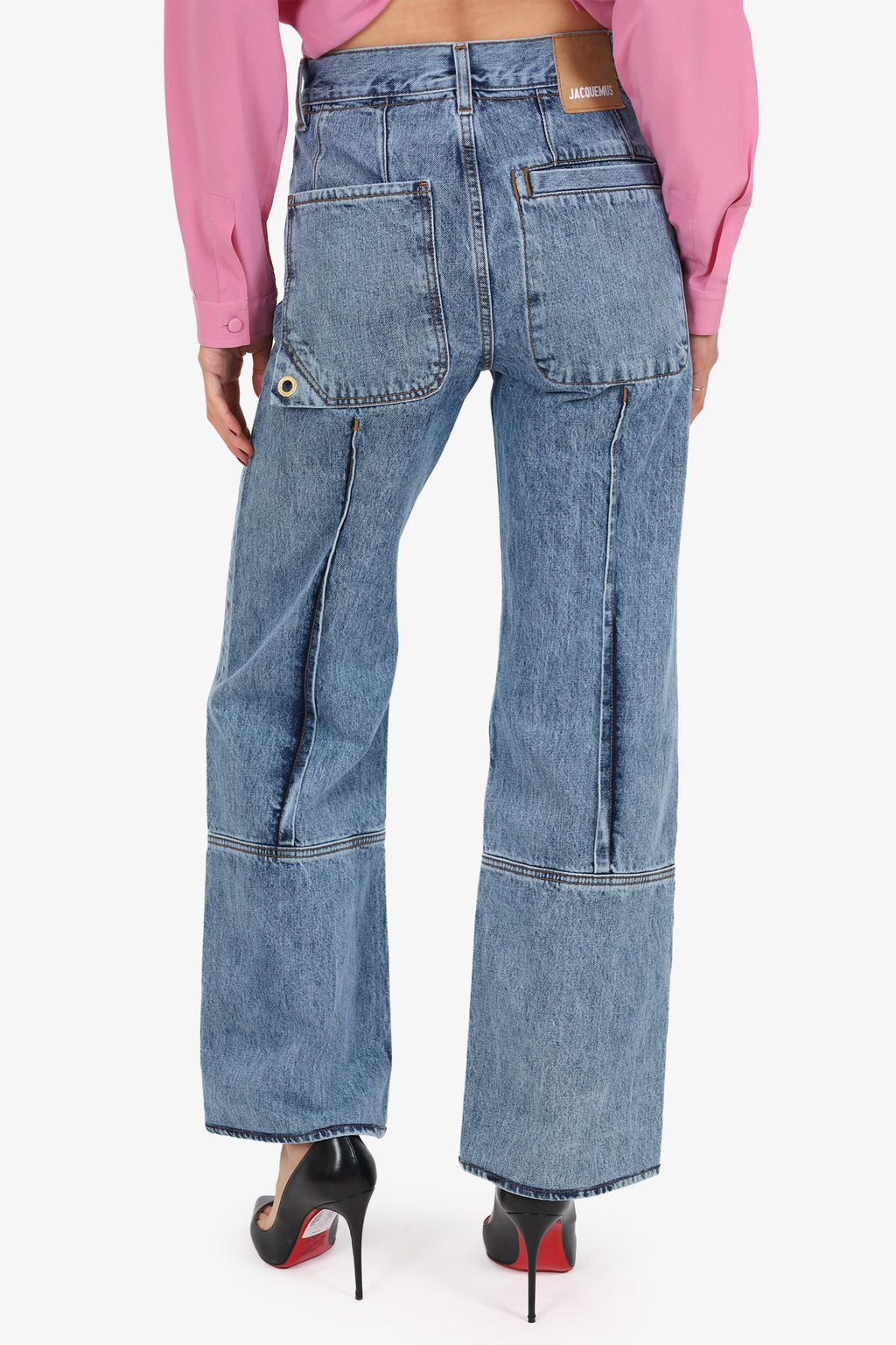 Jacquemus Denim 'Le Raphia' Jeans Size 24